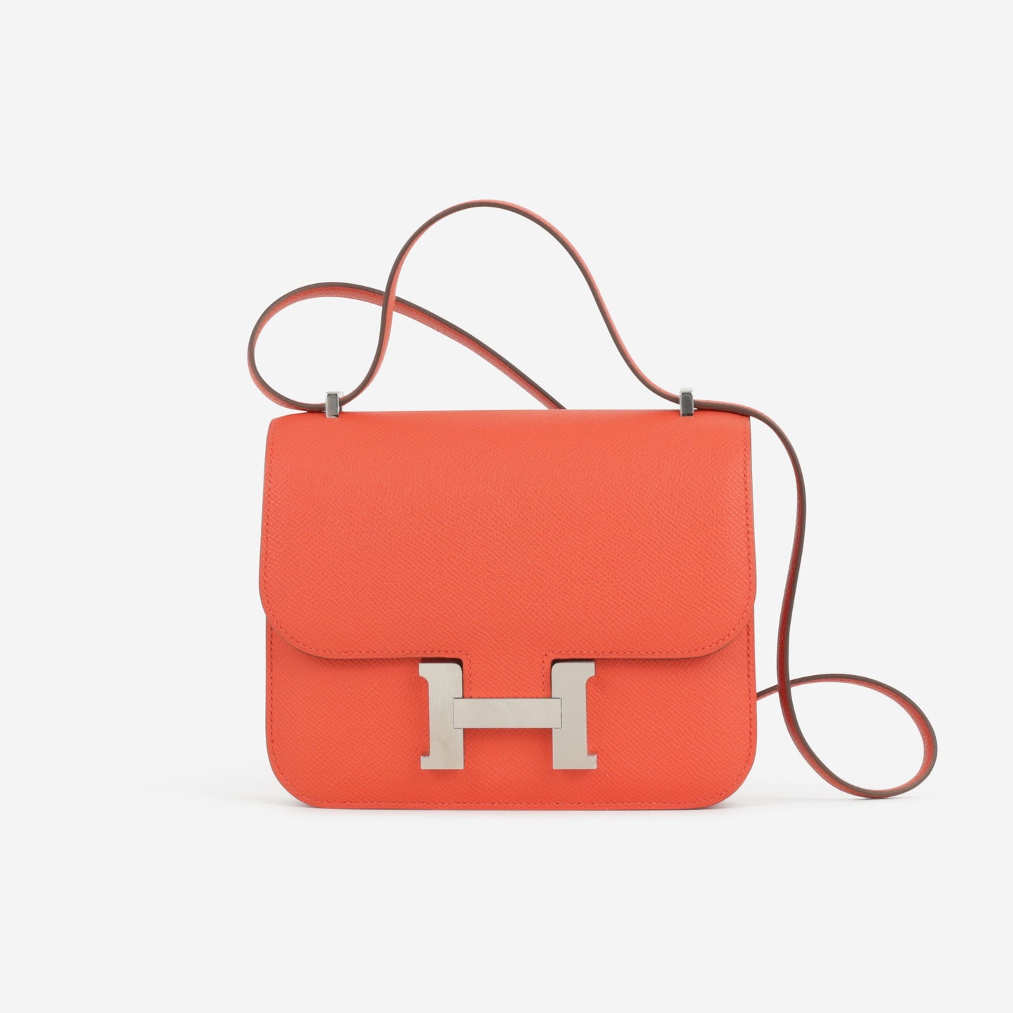 Hermès Constance 18 - Capucine Epsom | Palladium Hardware