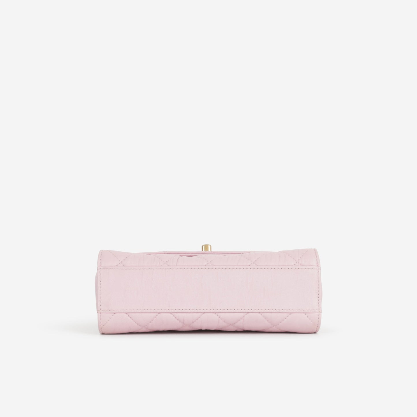 Chanel CC Link Top Handle - Pink Lambskin | Gold Hardware
