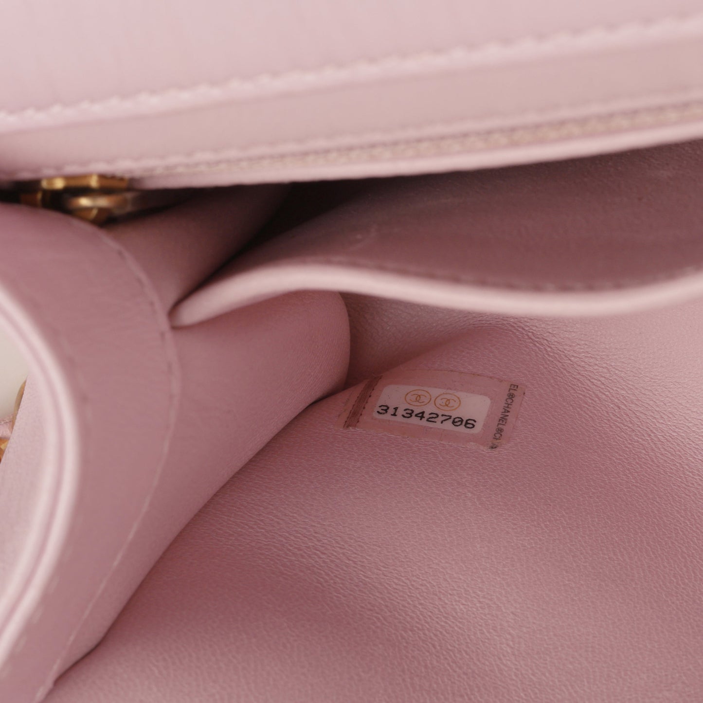 Chanel CC Link Top Handle - Pink Lambskin | Gold Hardware