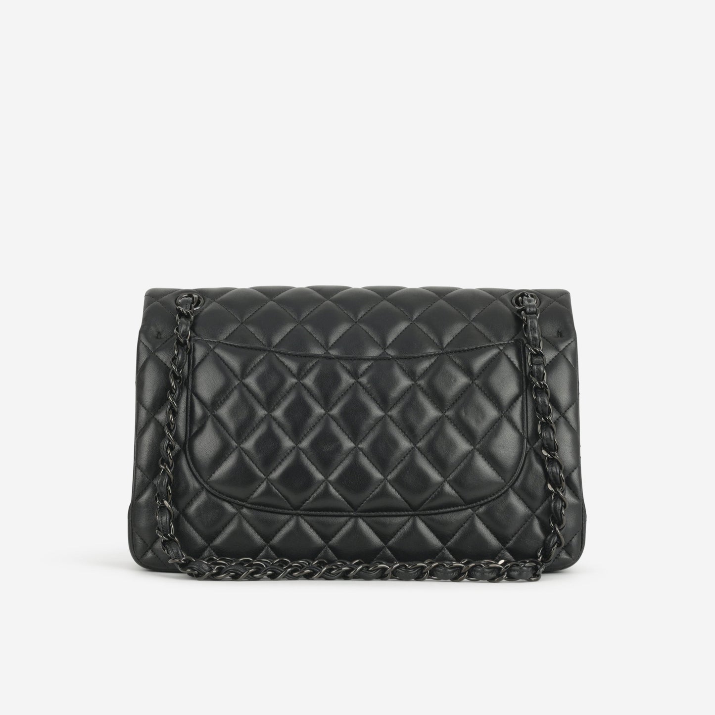 Chanel Jumbo Classic Flap - So Black Lambskin | Tonal Hardware