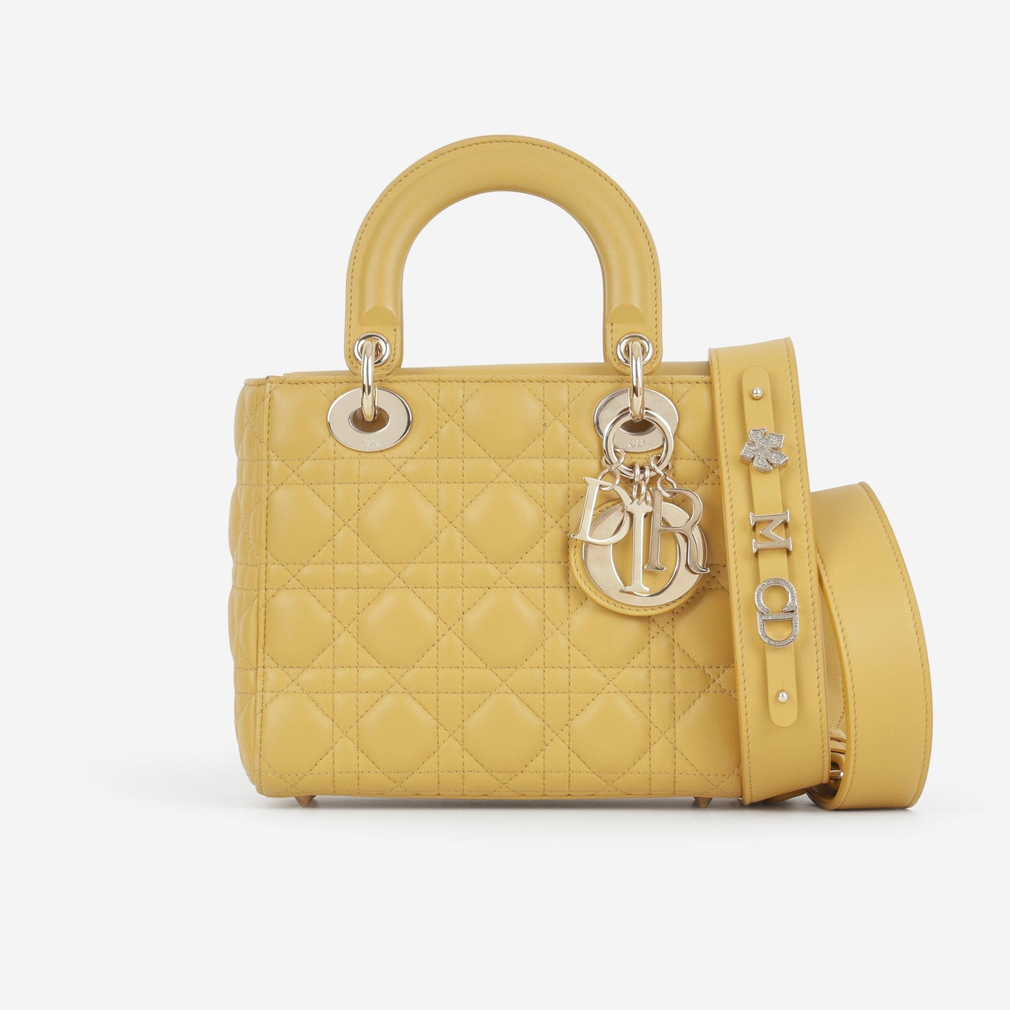 Dior Small ABCDior - Yellow Lambskin | Champagne Gold Hardware