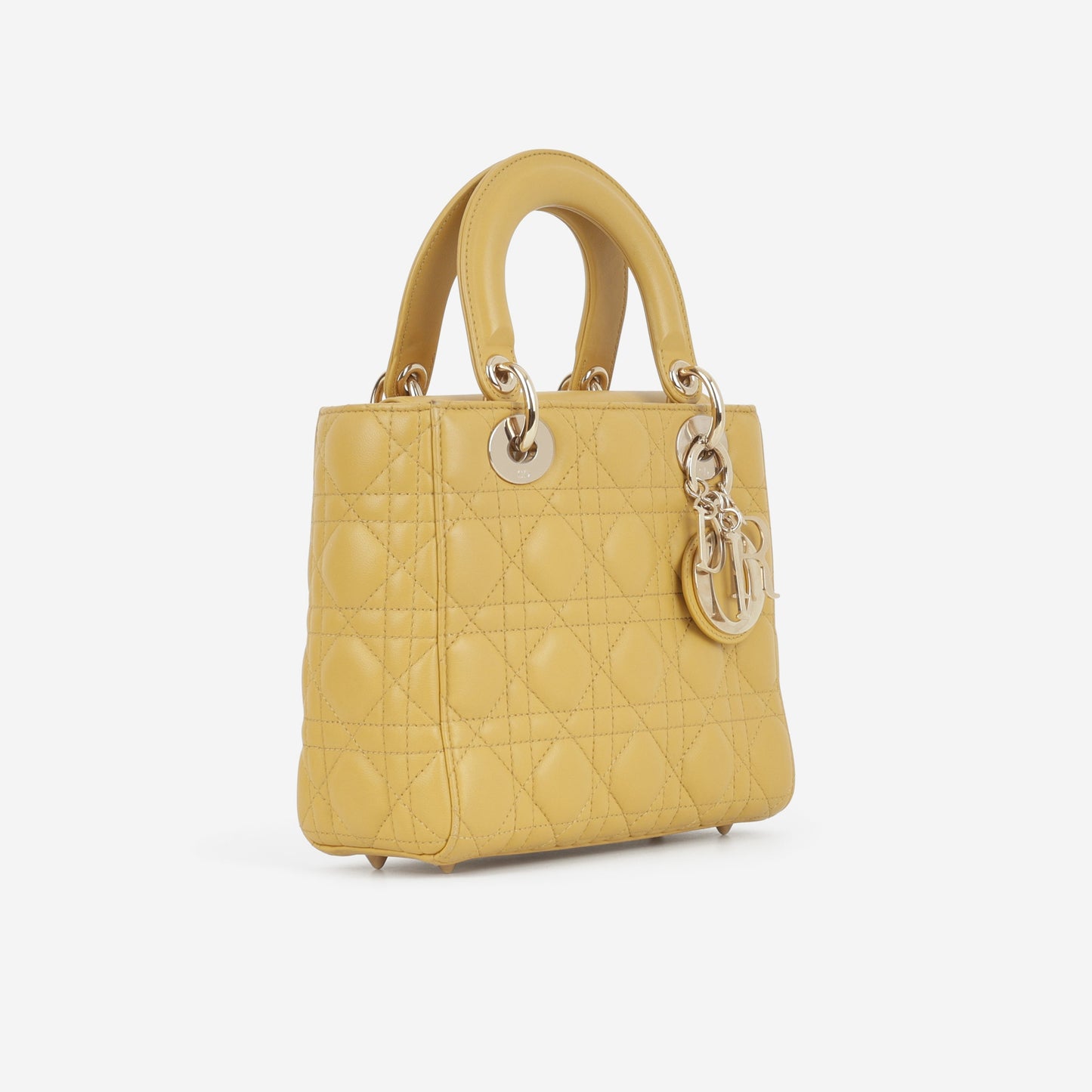 Dior Small ABCDior - Yellow Lambskin | Champagne Gold Hardware