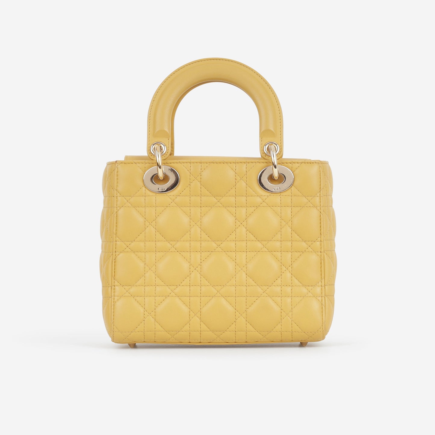 Dior Small ABCDior - Yellow Lambskin | Champagne Gold Hardware