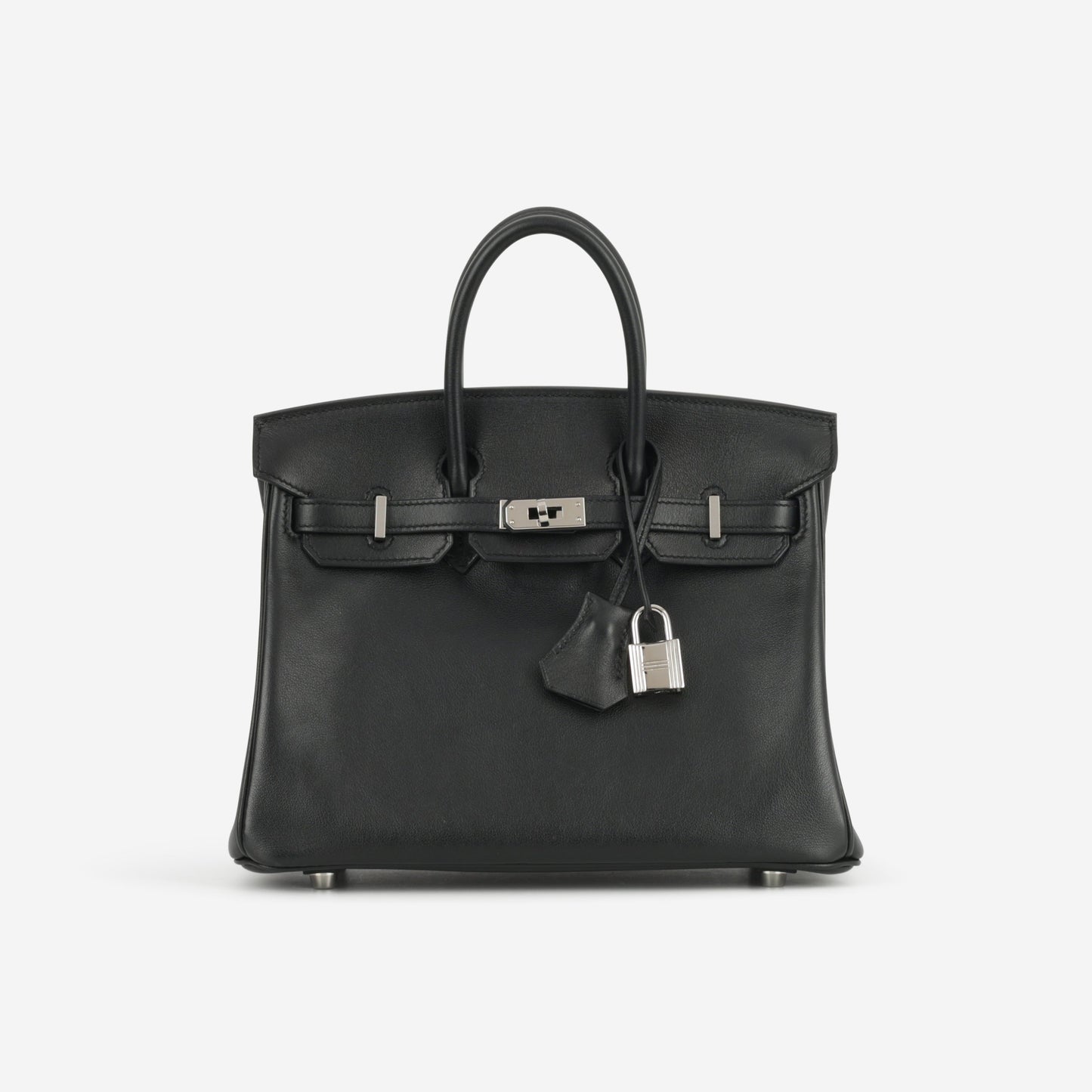 Hermès Birkin 25 - Black Swift | Palladium Hardware