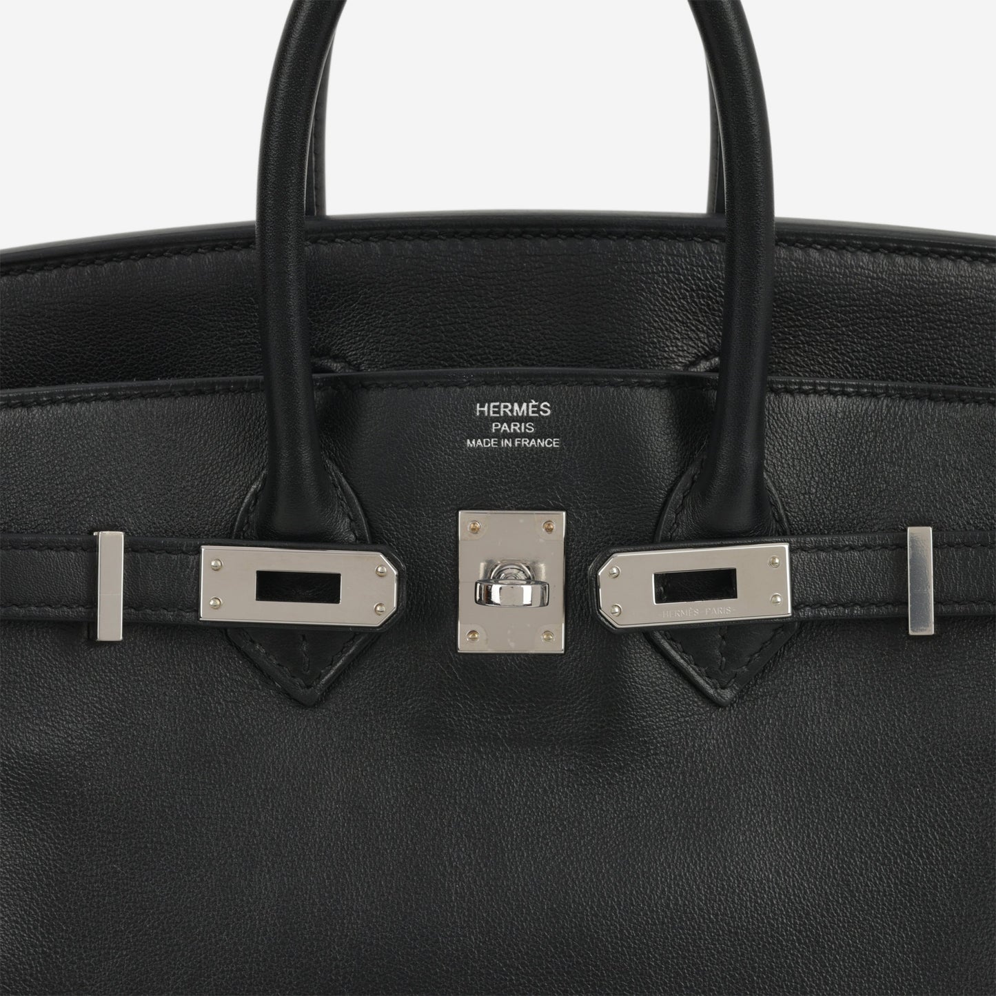 Hermès Birkin 25 - Black Swift | Palladium Hardware