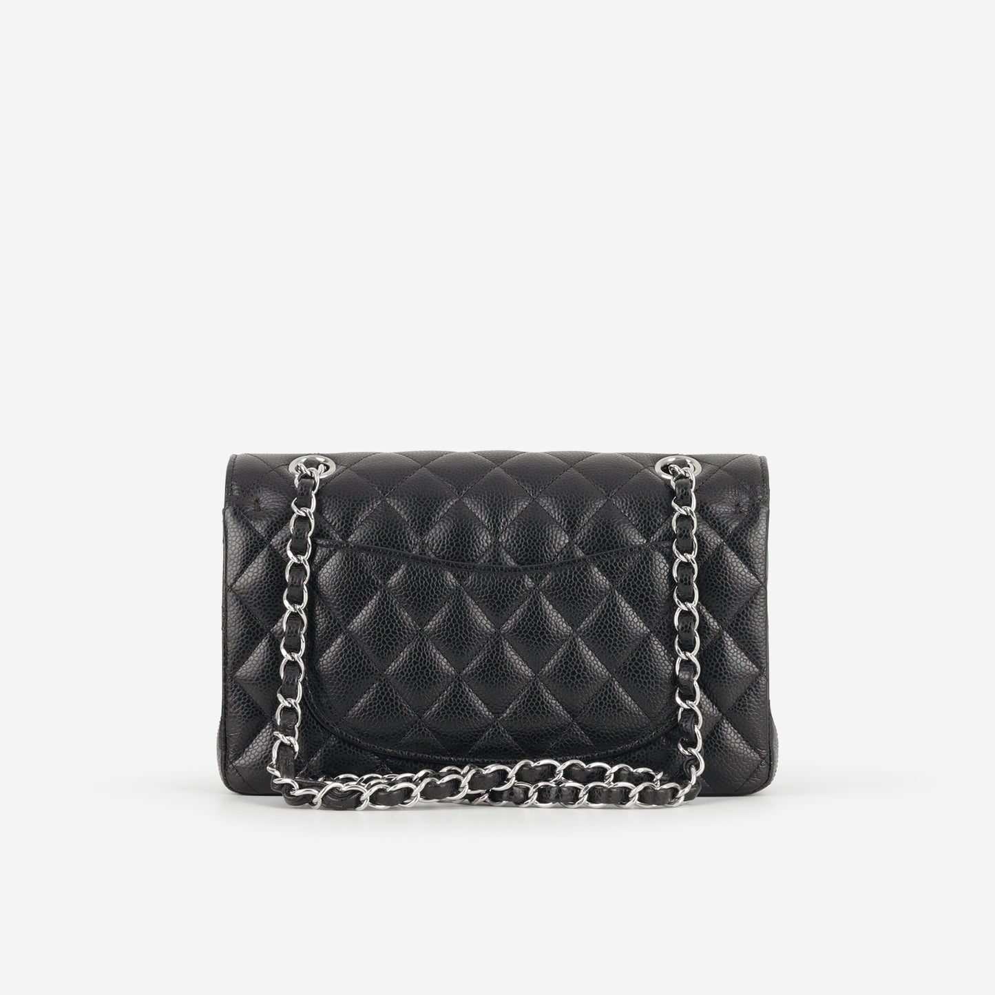 Chanel Small Classic Flap - Black Caviar | Silver Hardware
