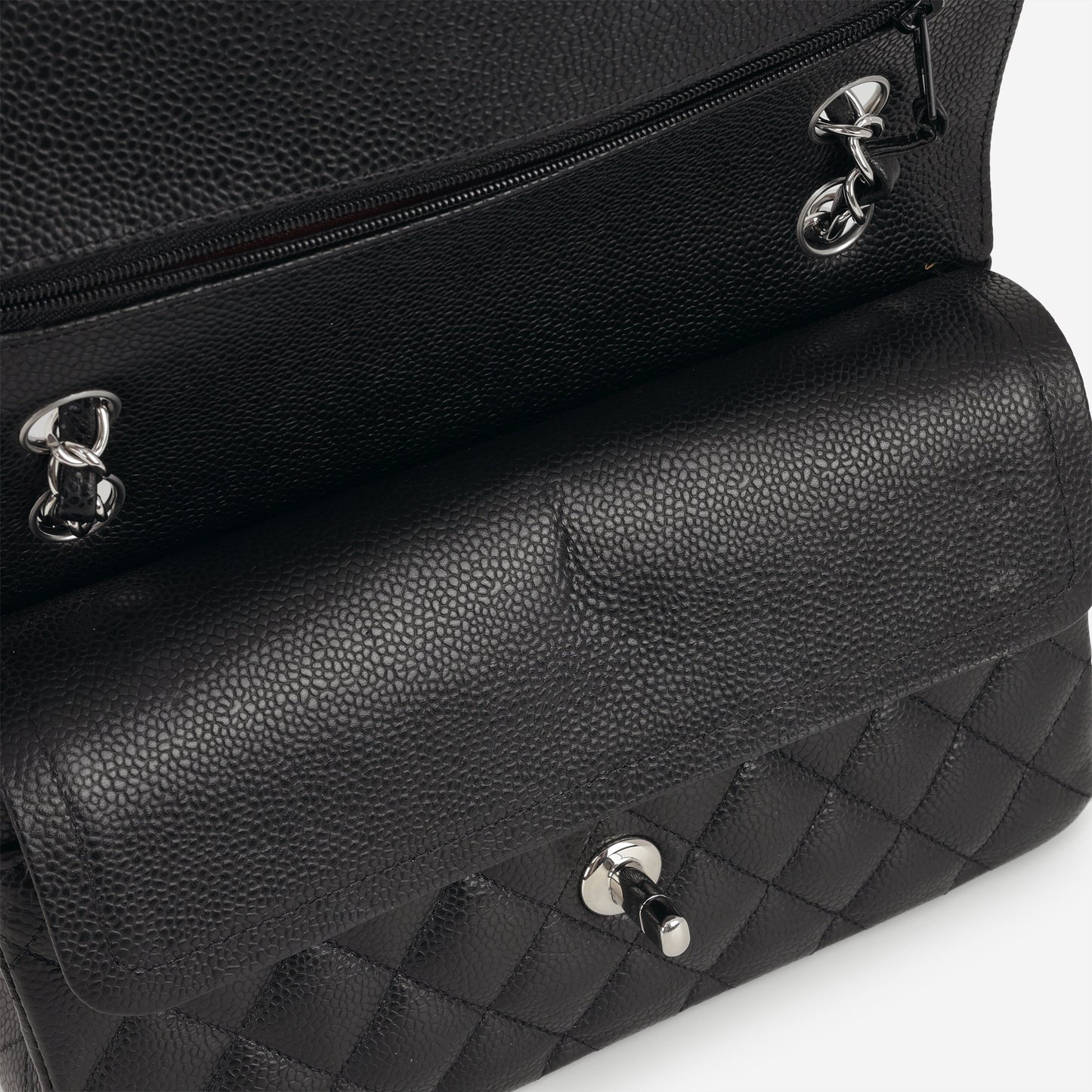 Chanel Small Classic Flap - Black Caviar | Silver Hardware