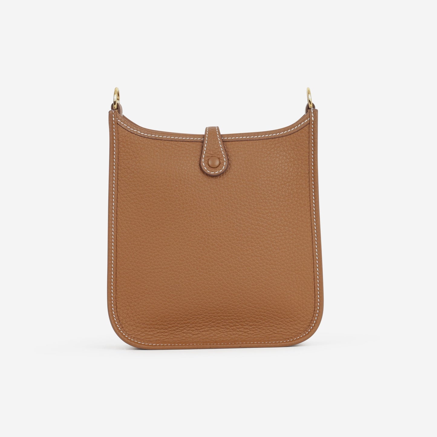 Hermès Mini Evelyne 16 - Gold Clemence | Gold Hardware