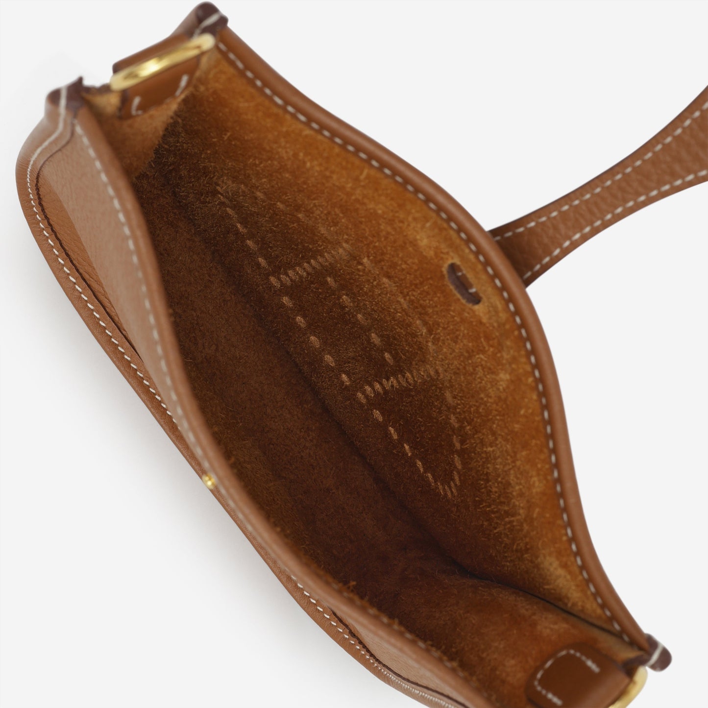 Hermès Mini Evelyne 16 - Gold Clemence | Gold Hardware