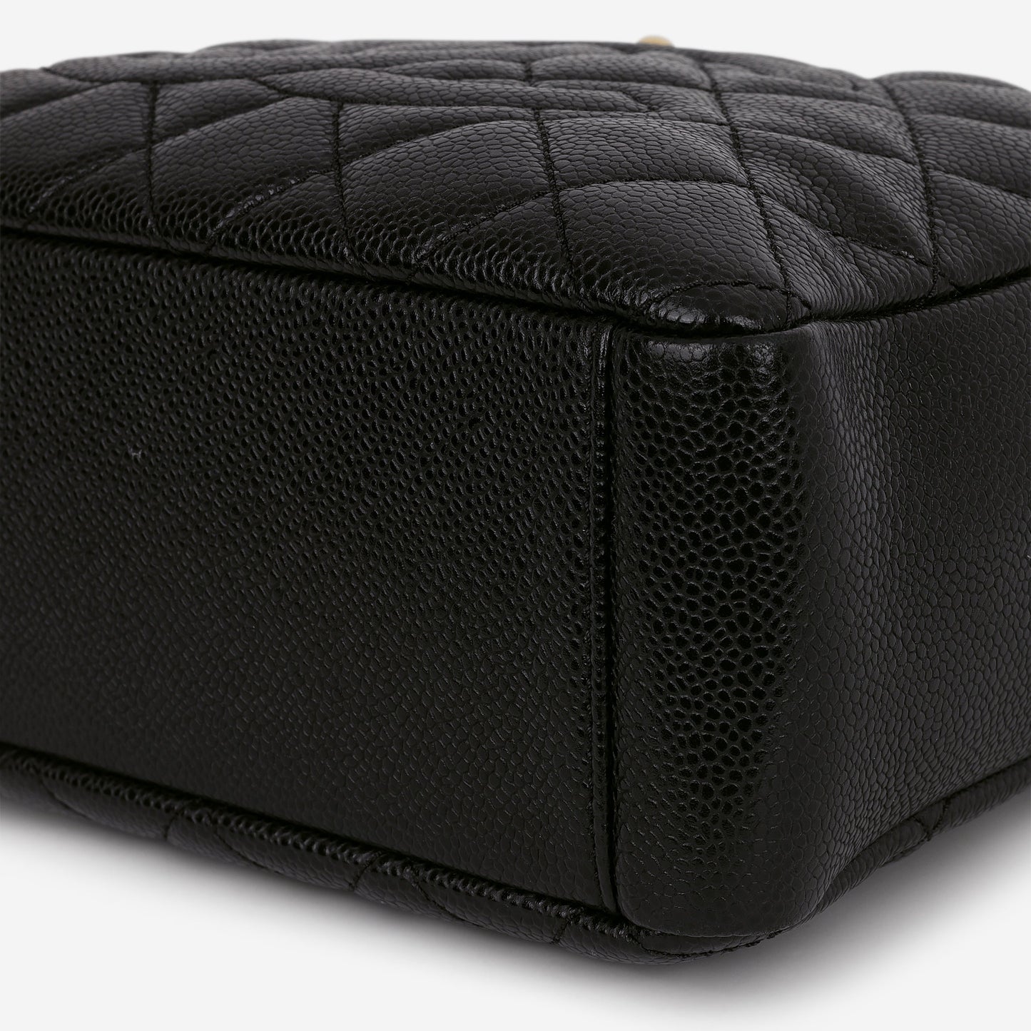 Chanel PST - Black Caviar | Gold Hardware