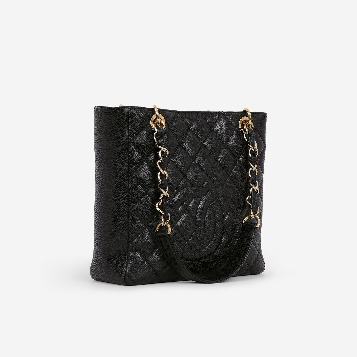 Chanel PST - Black Caviar | Gold Hardware