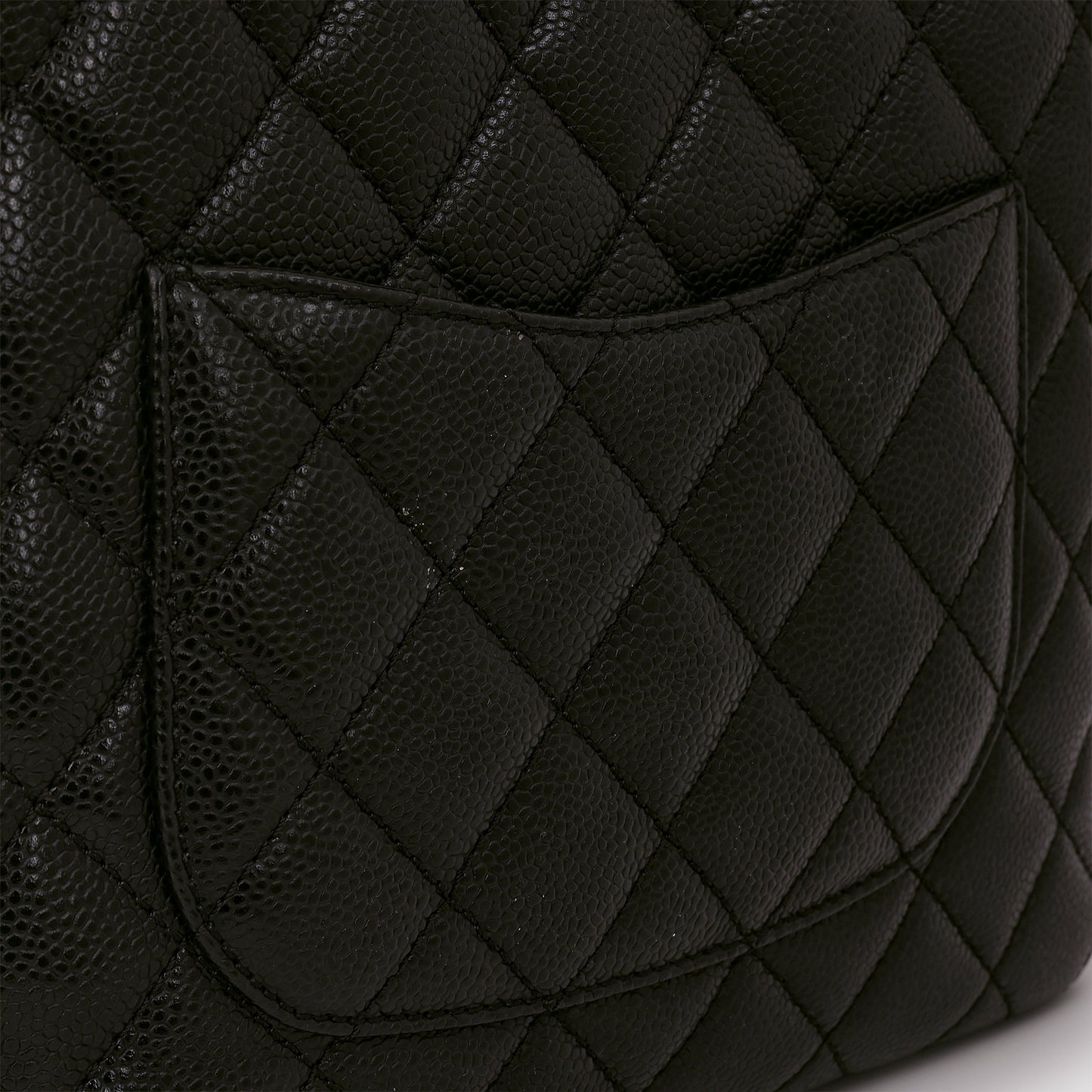Chanel PST - Black Caviar | Gold Hardware