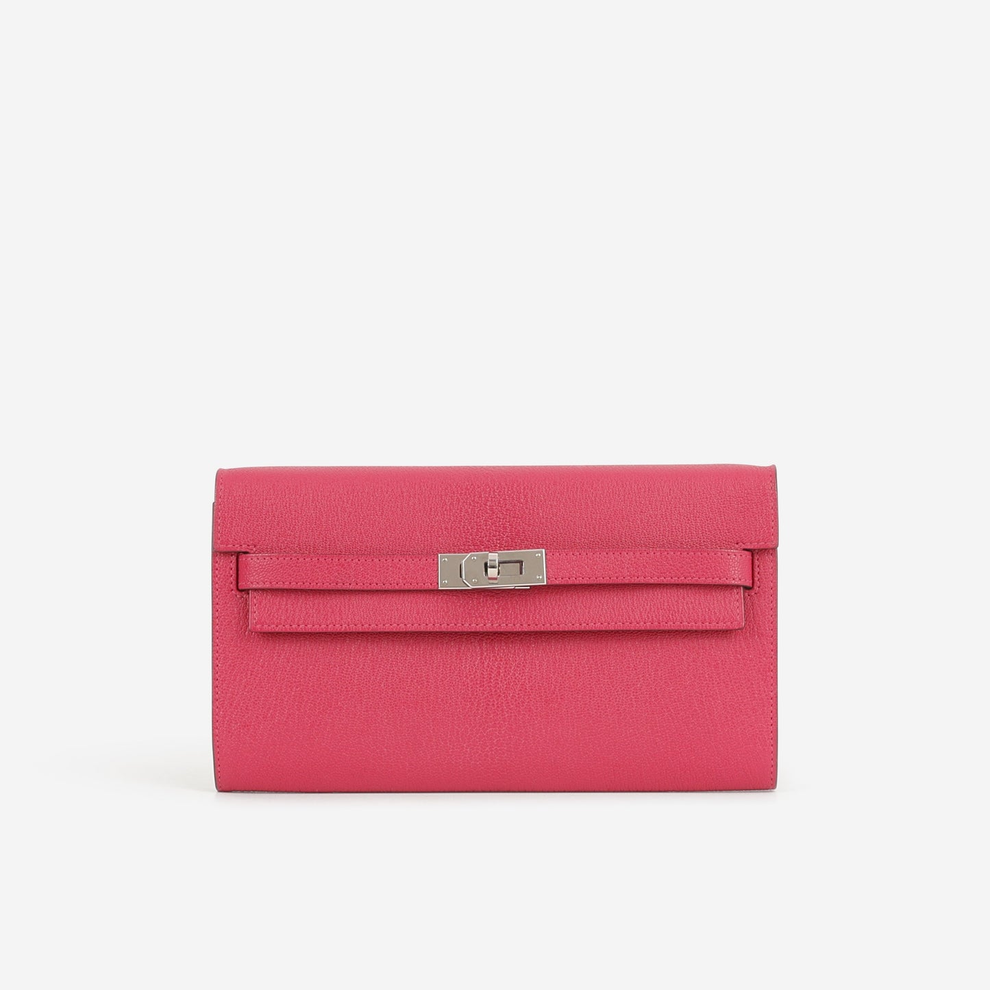 Hermès Kelly To Go Wallet - Rose Mexico Chevre | Palladium Hardware