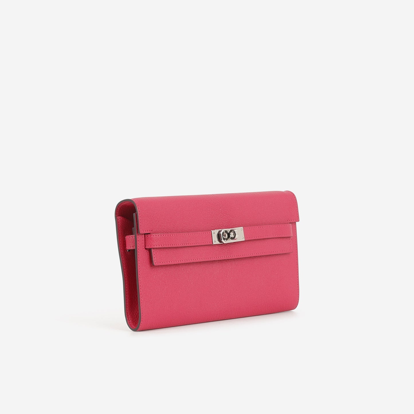 Hermès Kelly To Go Wallet - Rose Mexico Chevre | Palladium Hardware