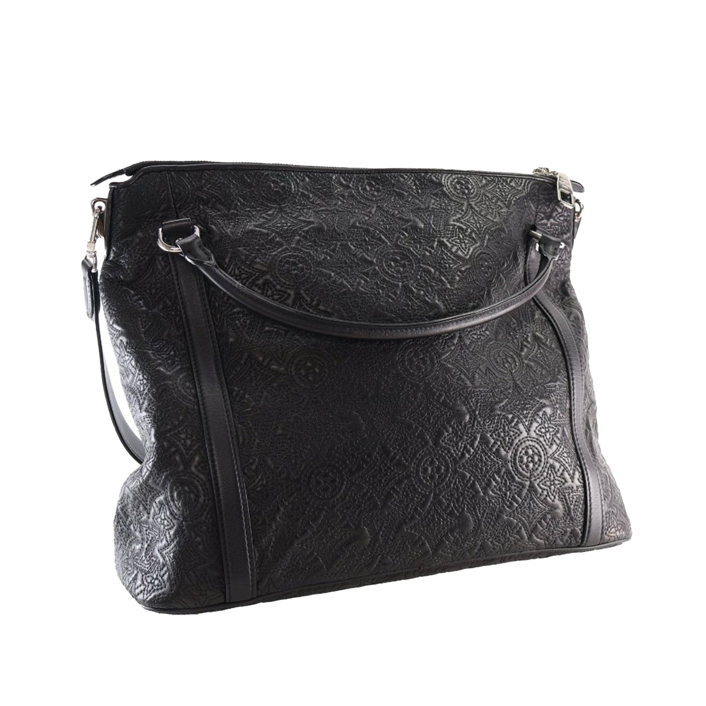Black Louis Vuitton Monogram Antheia Ixia MM Satchel