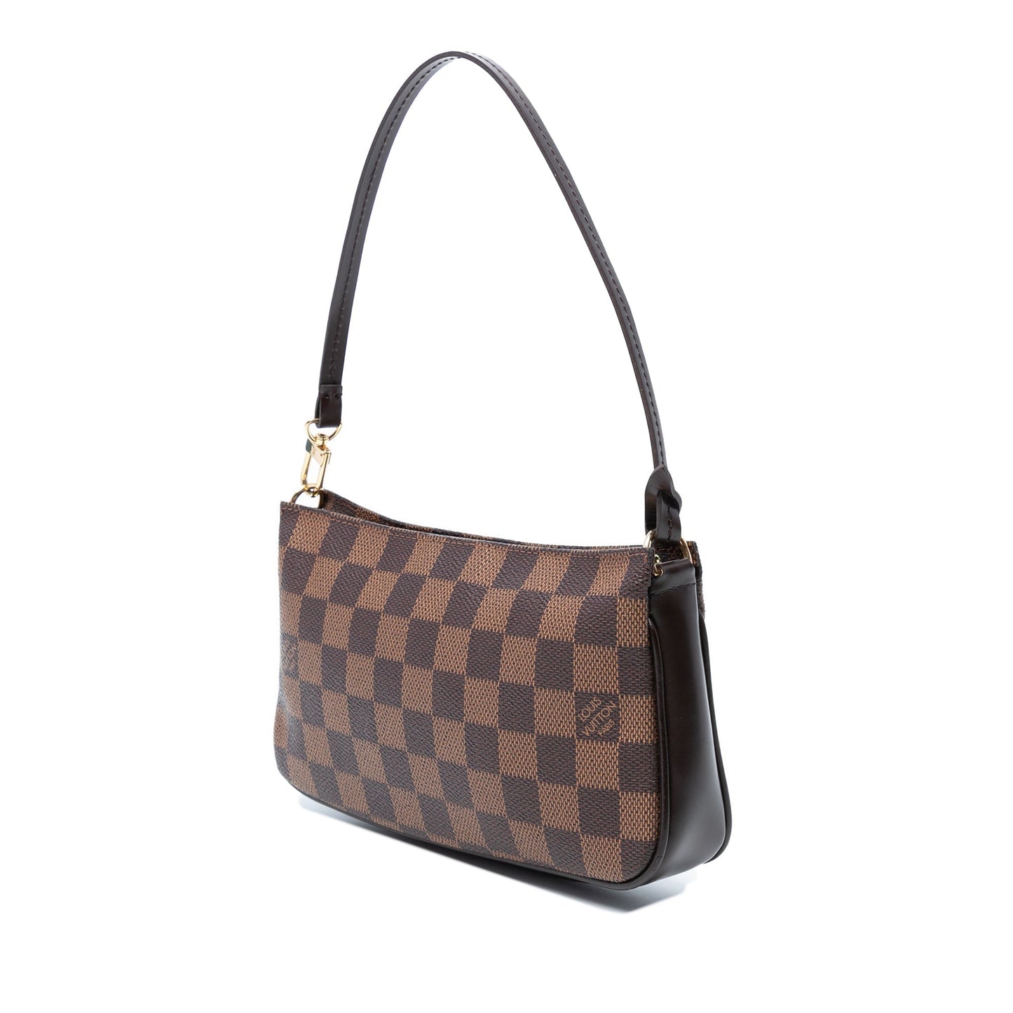 Brown Louis Vuitton Damier Ebene Pochette Accessoires Shoulder Bag