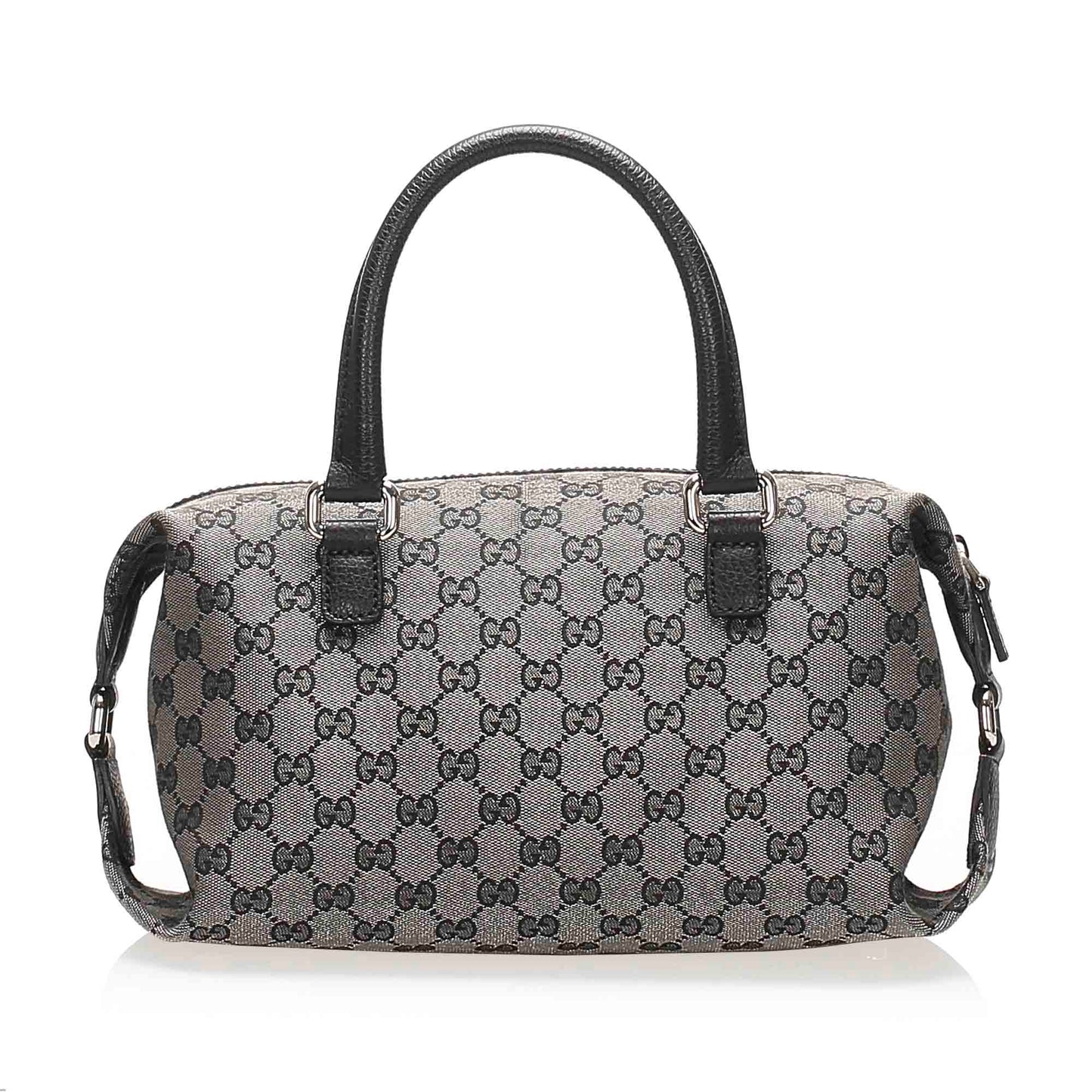 Gucci Leather Canvas Shoulder Bag