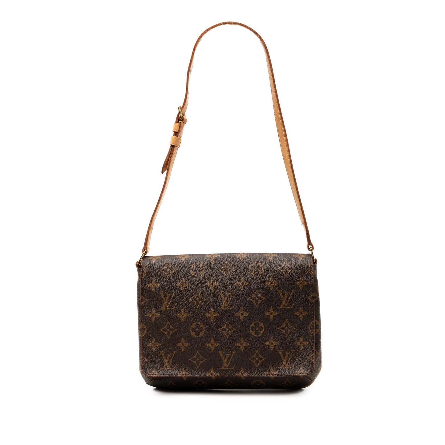 Brown Louis Vuitton Monogram Mtte Tango Short Strap Shoulder Bag