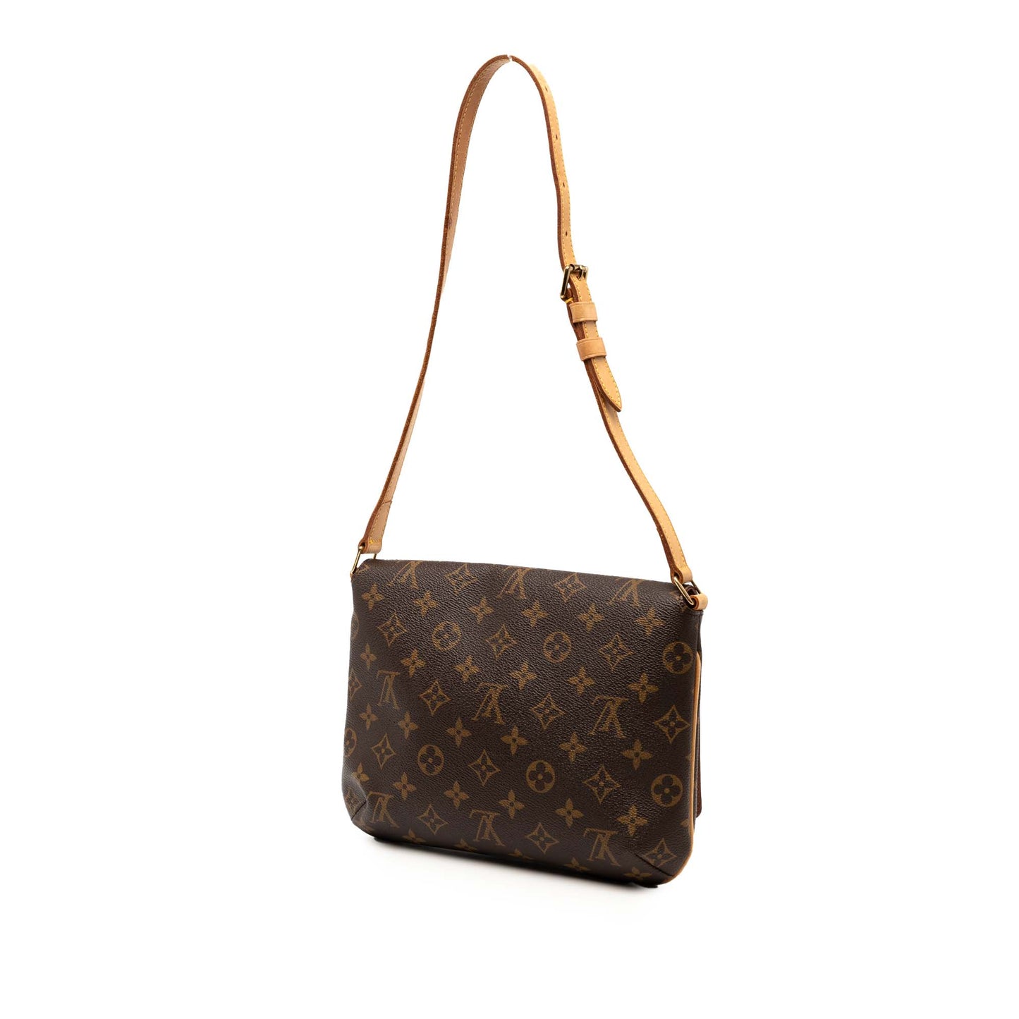 Brown Louis Vuitton Monogram Mtte Tango Short Strap Shoulder Bag