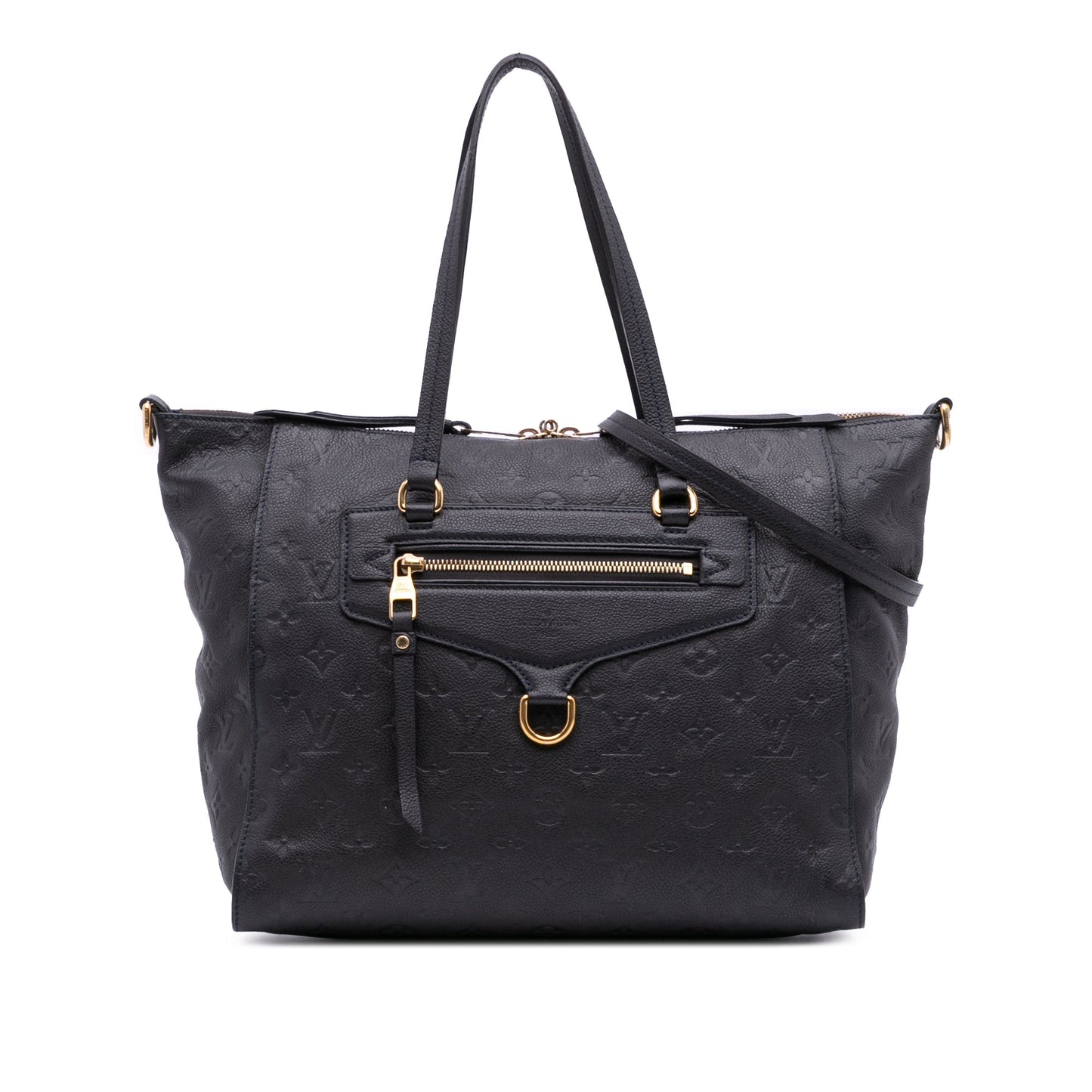 Blue Louis Vuitton Monogram Empreinte Lumine PM Satchel