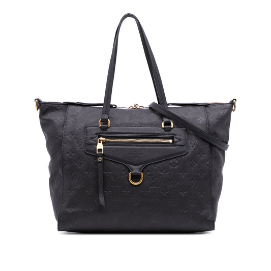 Blue Louis Vuitton Monogram Empreinte Lumine PM Satchel