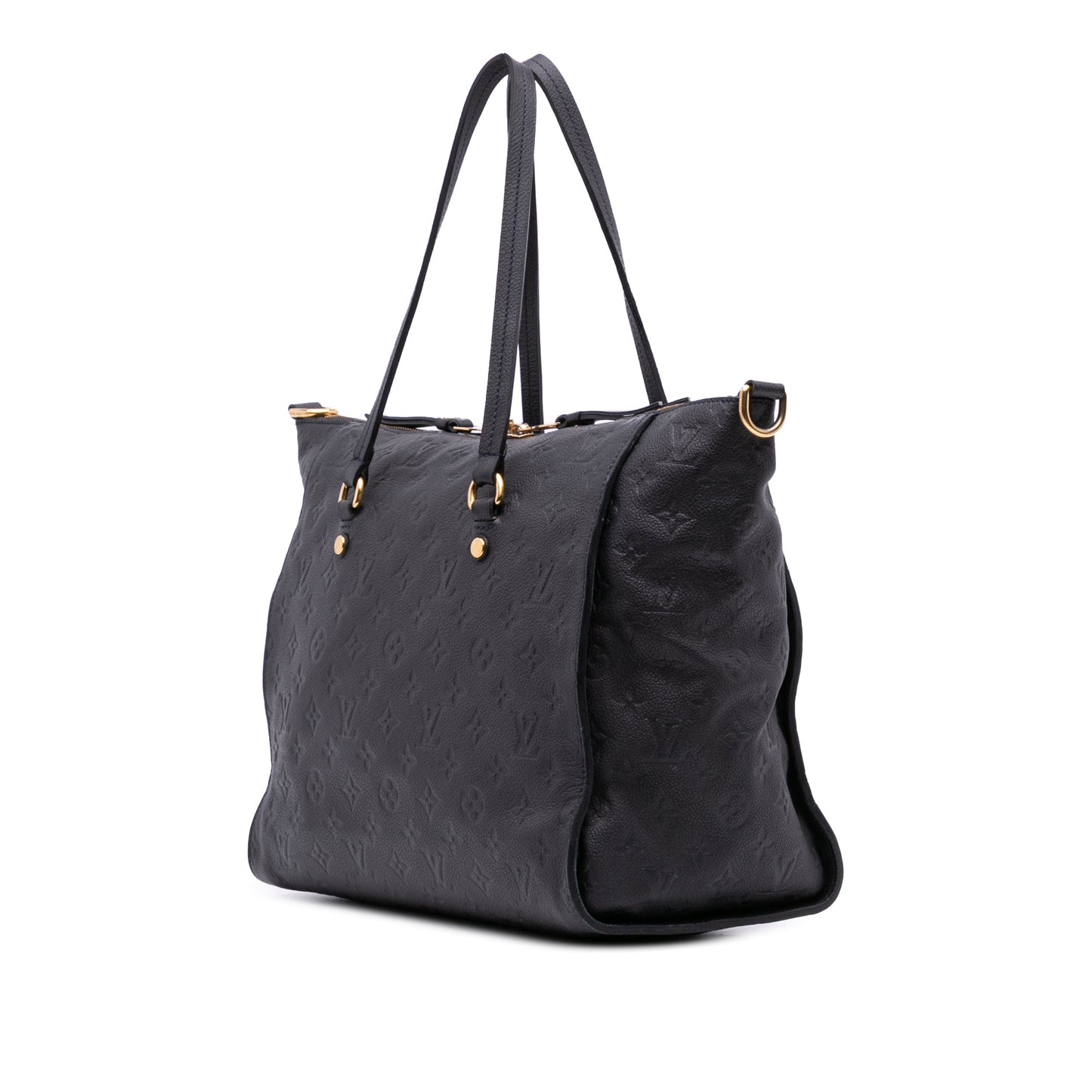 Blue Louis Vuitton Monogram Empreinte Lumine PM Satchel