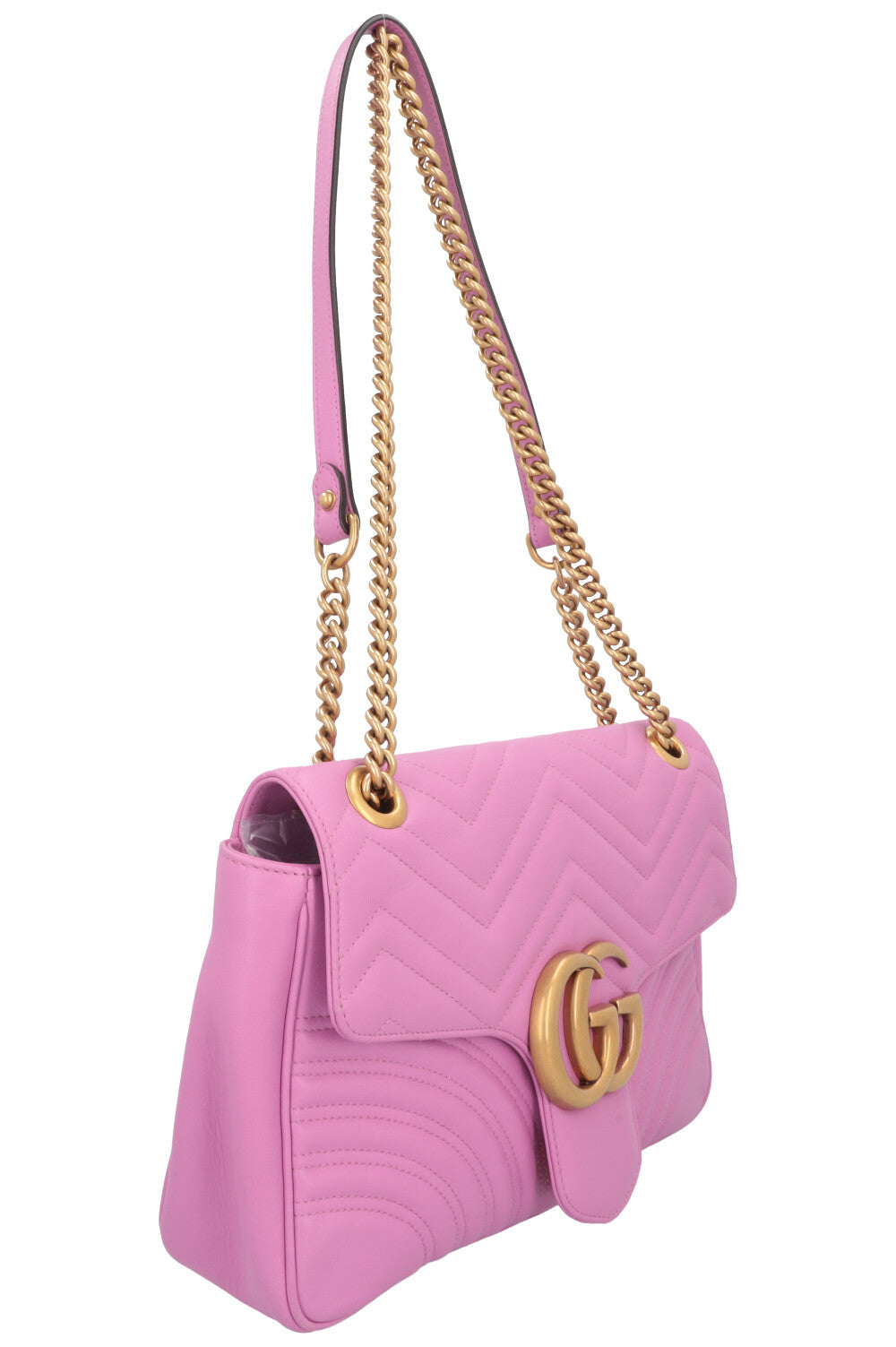 GUCCI Marmont Bag Large Lilac Pink