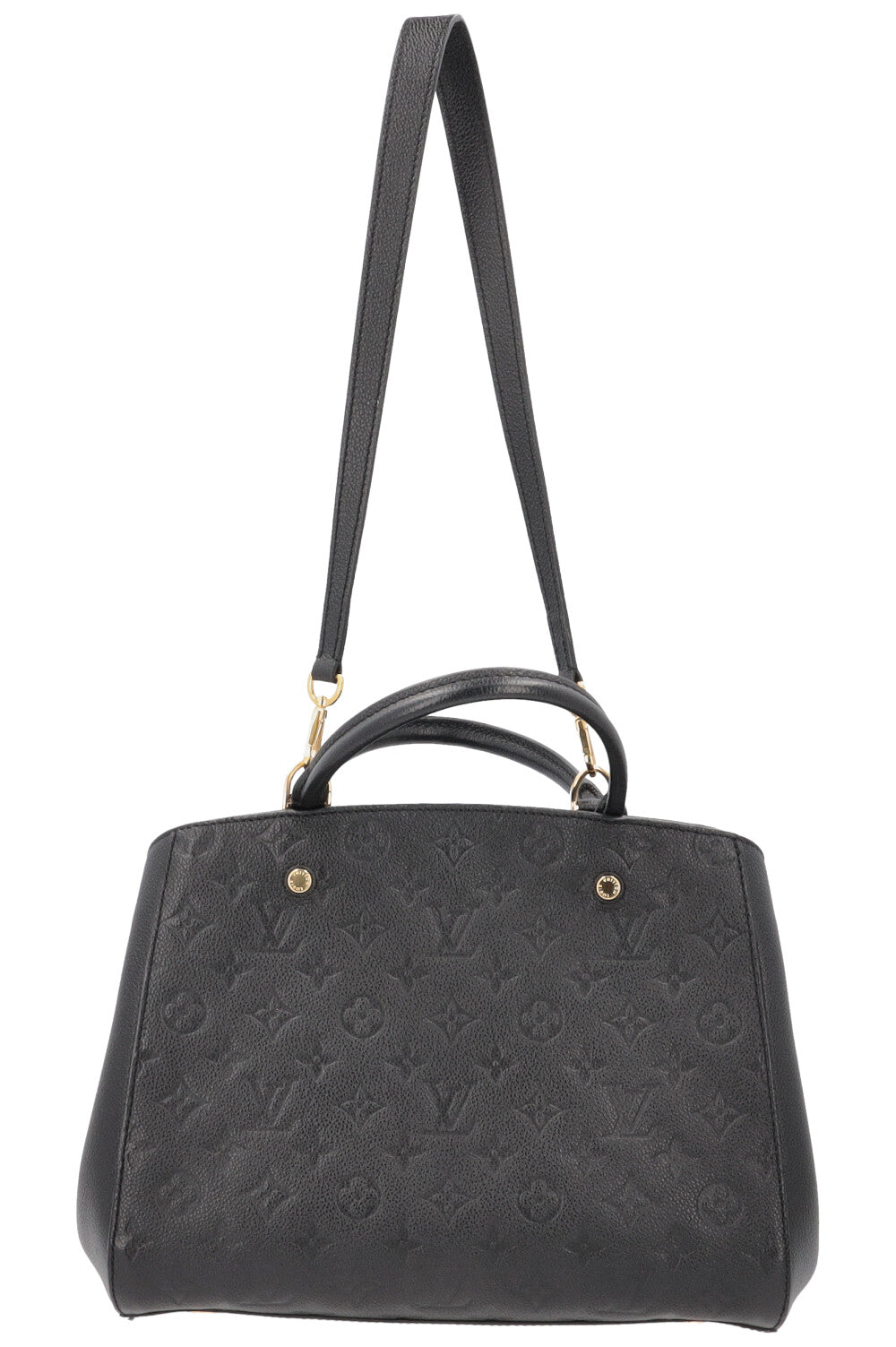 LOUIS VUITTON Montaigne BB Bag Black