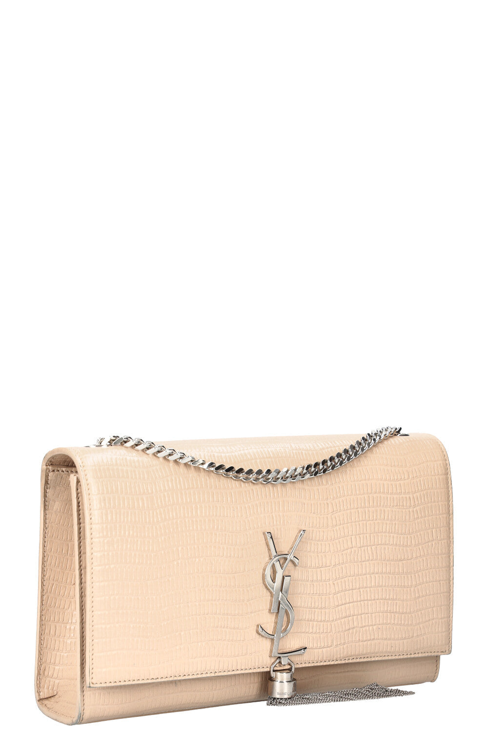 SAINT LAURENT Kate Tassel Bag Medium Beige