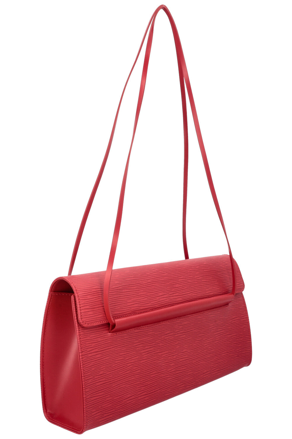 LOUIS VUITTON Dinard Handbag Epi Red