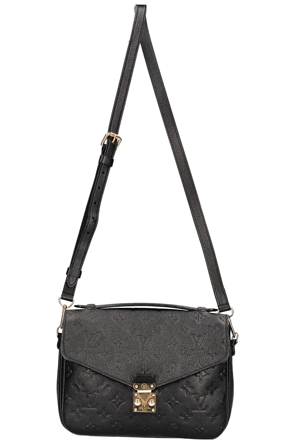 LOUIS VUITTON Pochette Metis Black MNG Empreinte