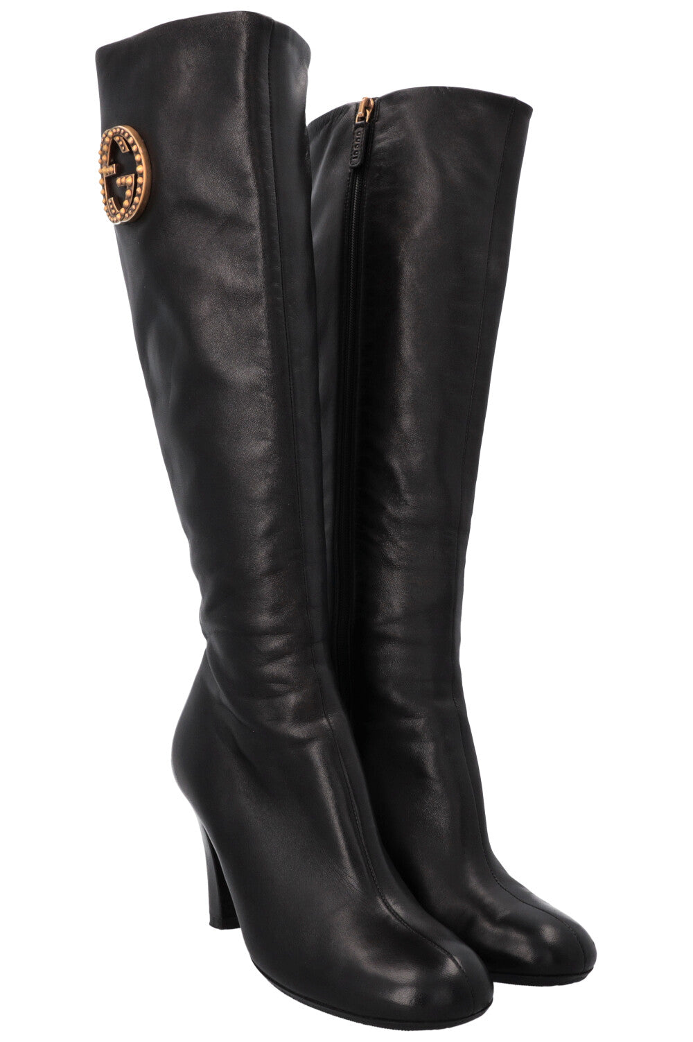GUCCI GG Interlocking Boots Black