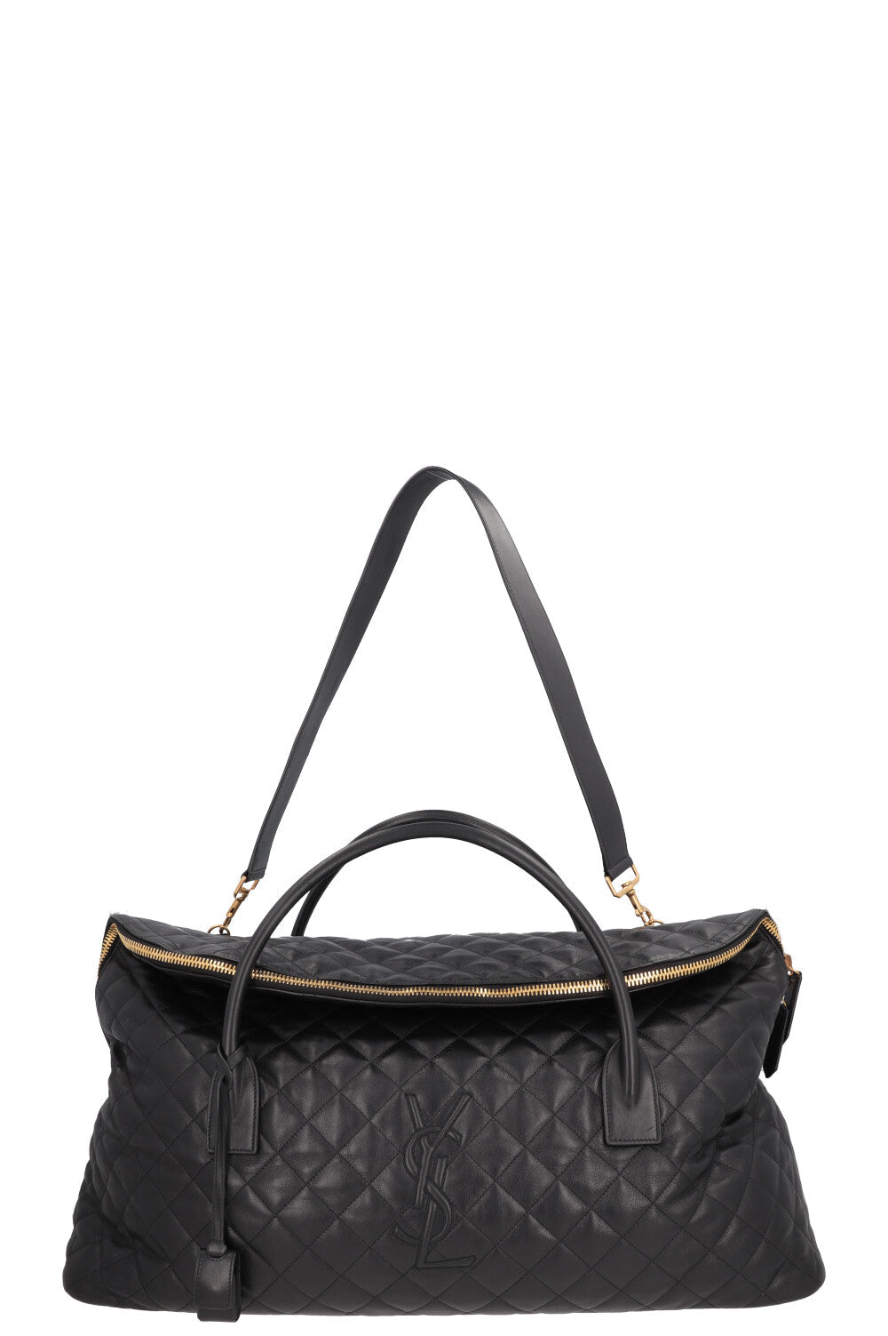 SAINT LAURENT ES Bag Quilted Leather Black