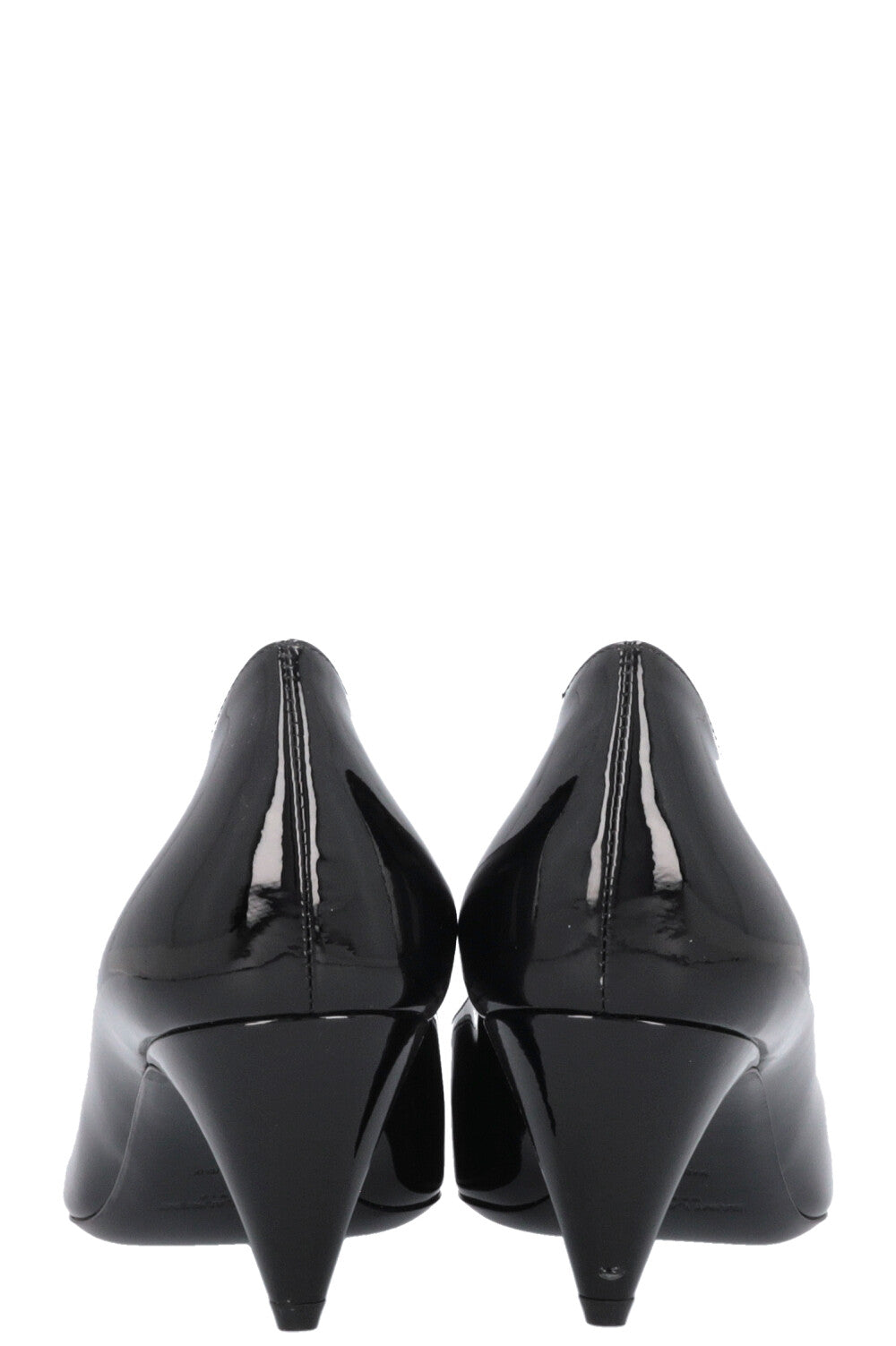 SAINT LAURENT Heels Patent Black