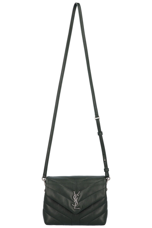 SAINT LAURENT Loulou Toy Leather Green