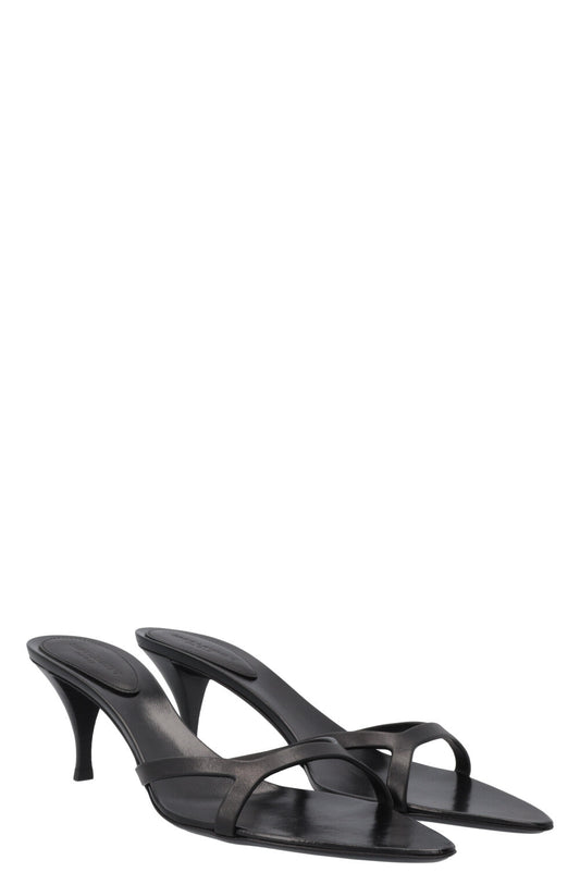 SAINT LAURENT Carla 60 Mules Black