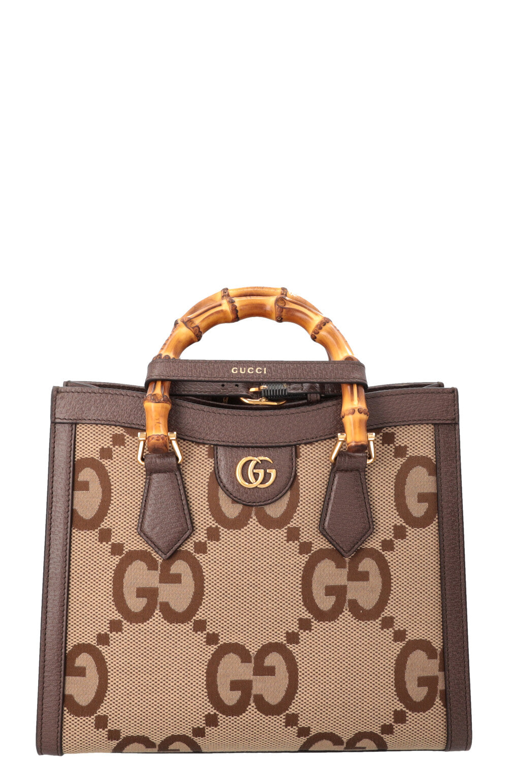 GUCCI Diana Giant GG Medium Brown