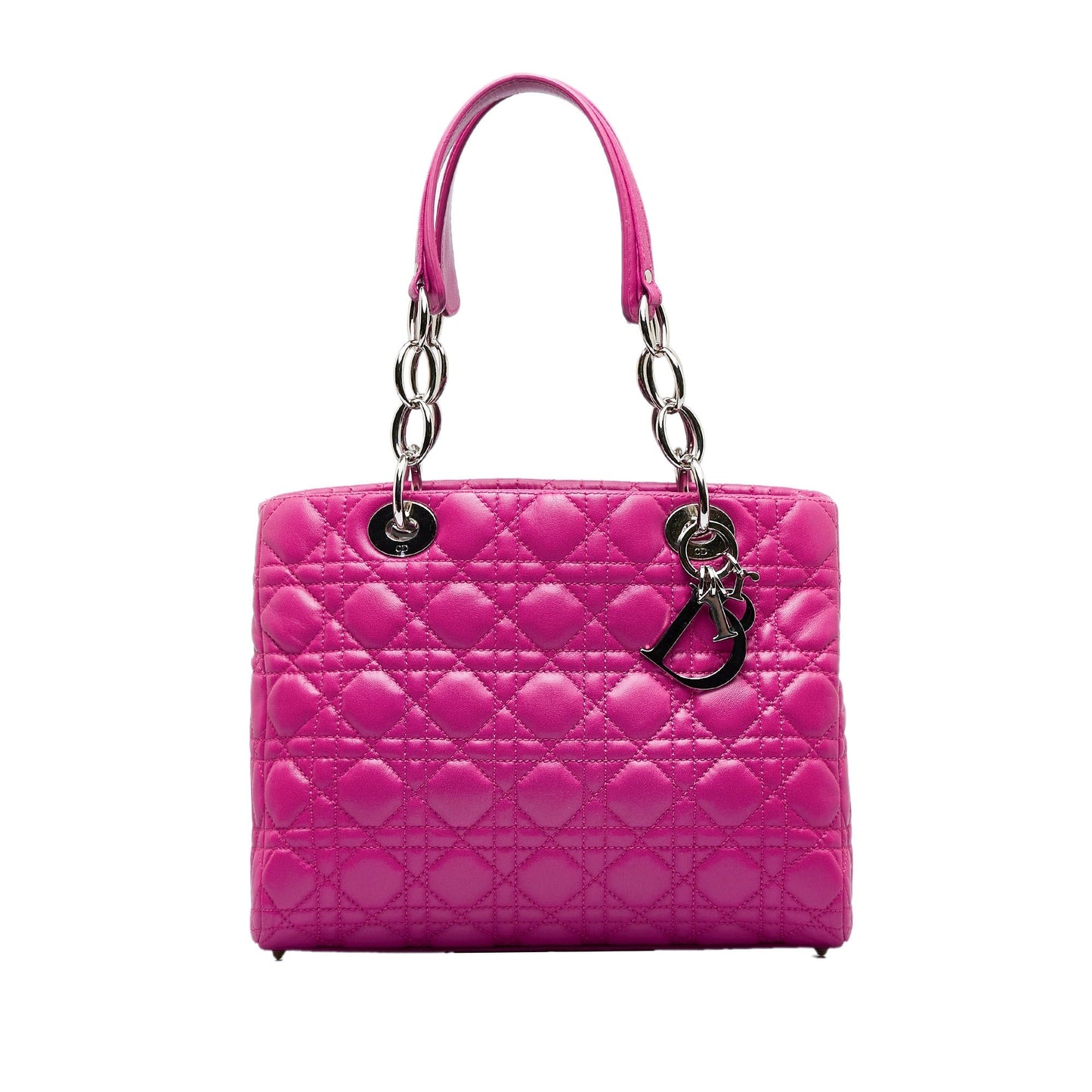 Dior Lady Dior Quilted Chain Tote