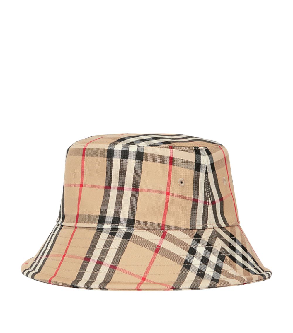 BURBERRY VINTAGE CHECK BUCKET HAT