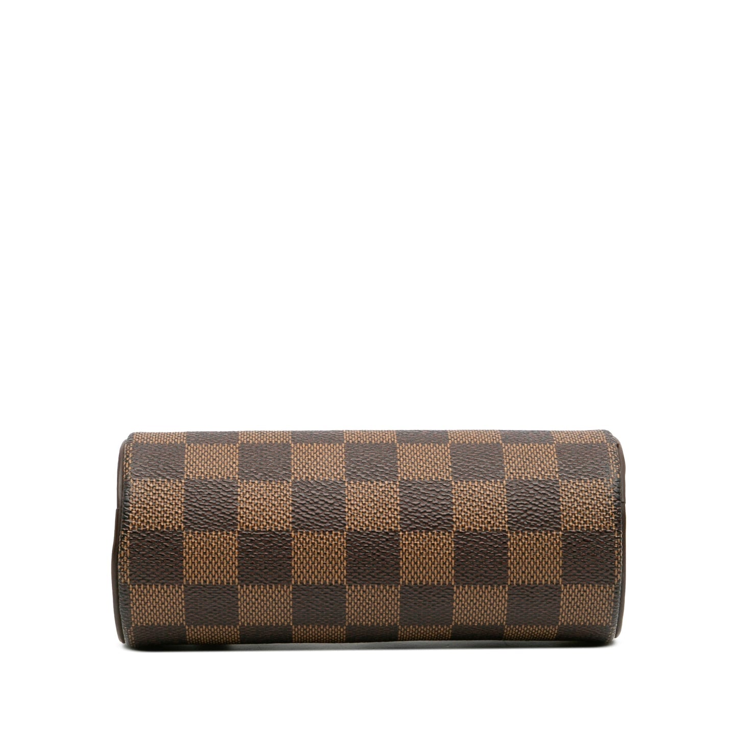 Brown Louis Vuitton Damier Ebene Papillon Pochette Handbag