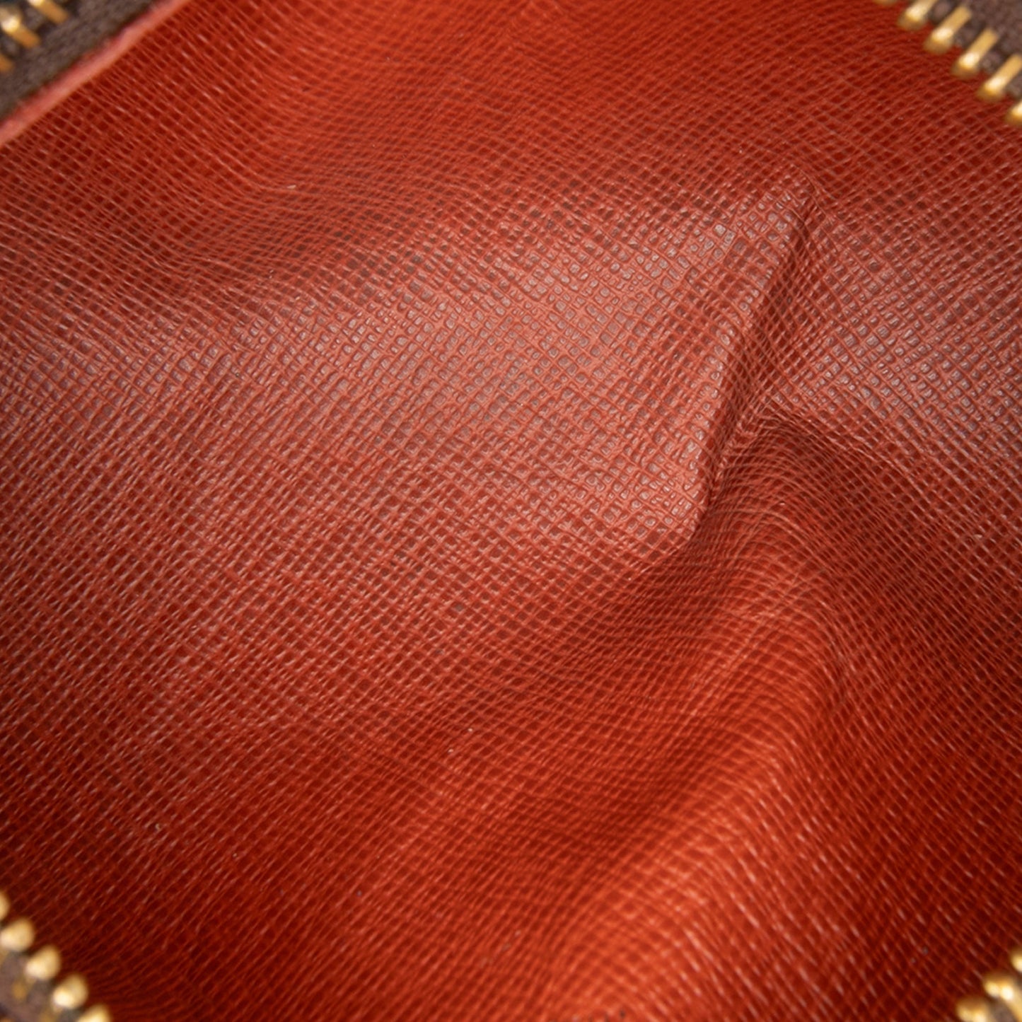 Brown Louis Vuitton Damier Ebene Papillon Pochette Handbag
