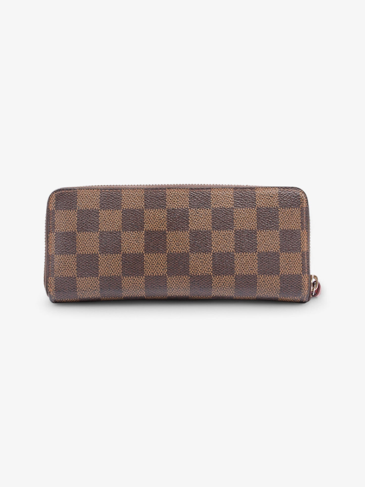 Louis Vuitton Clemence Wallet Damier Ebene Coated Canvas
