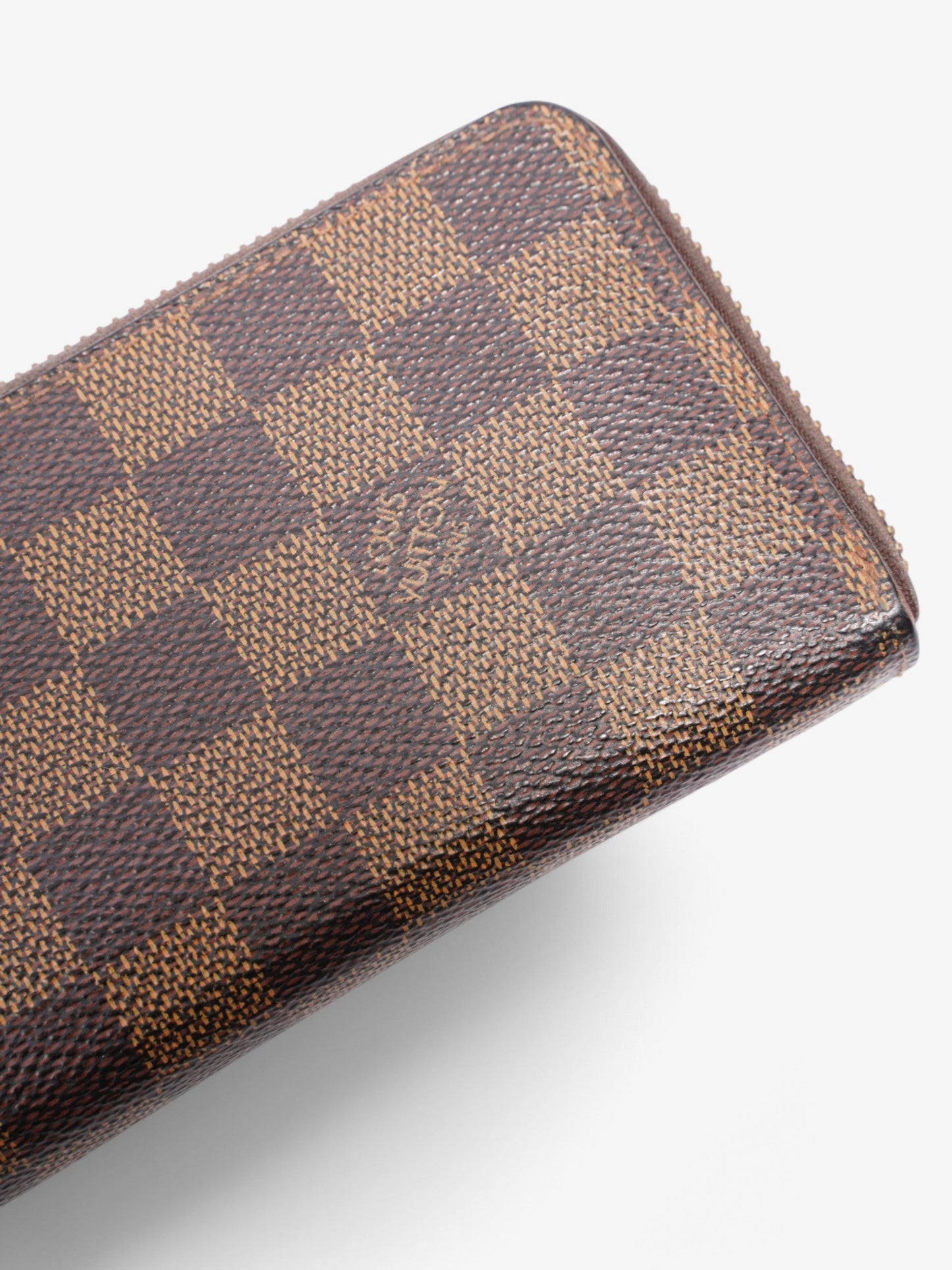 Louis Vuitton Clemence Wallet Damier Ebene Coated Canvas