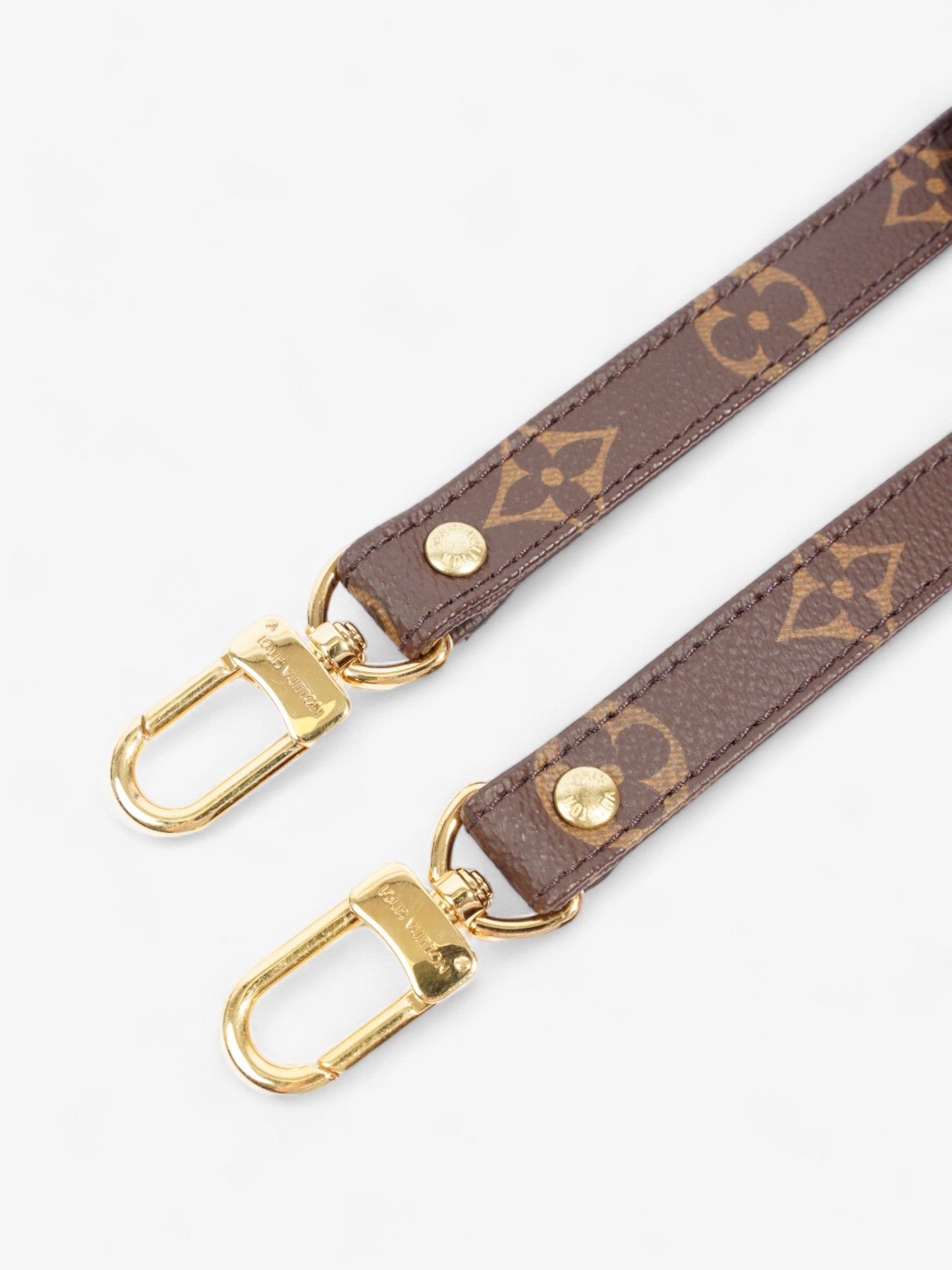 Louis Vuitton BandouliÃ¨re Bag Strap Monogram / Gold Coated Canvas