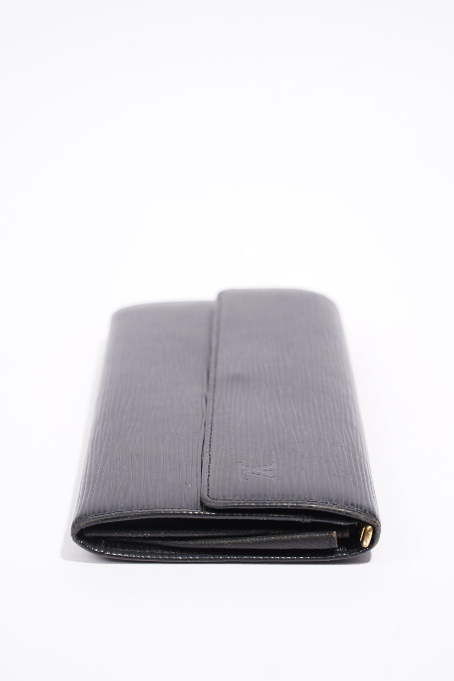 Louis Vuitton Long Wallet Black Epi Leather