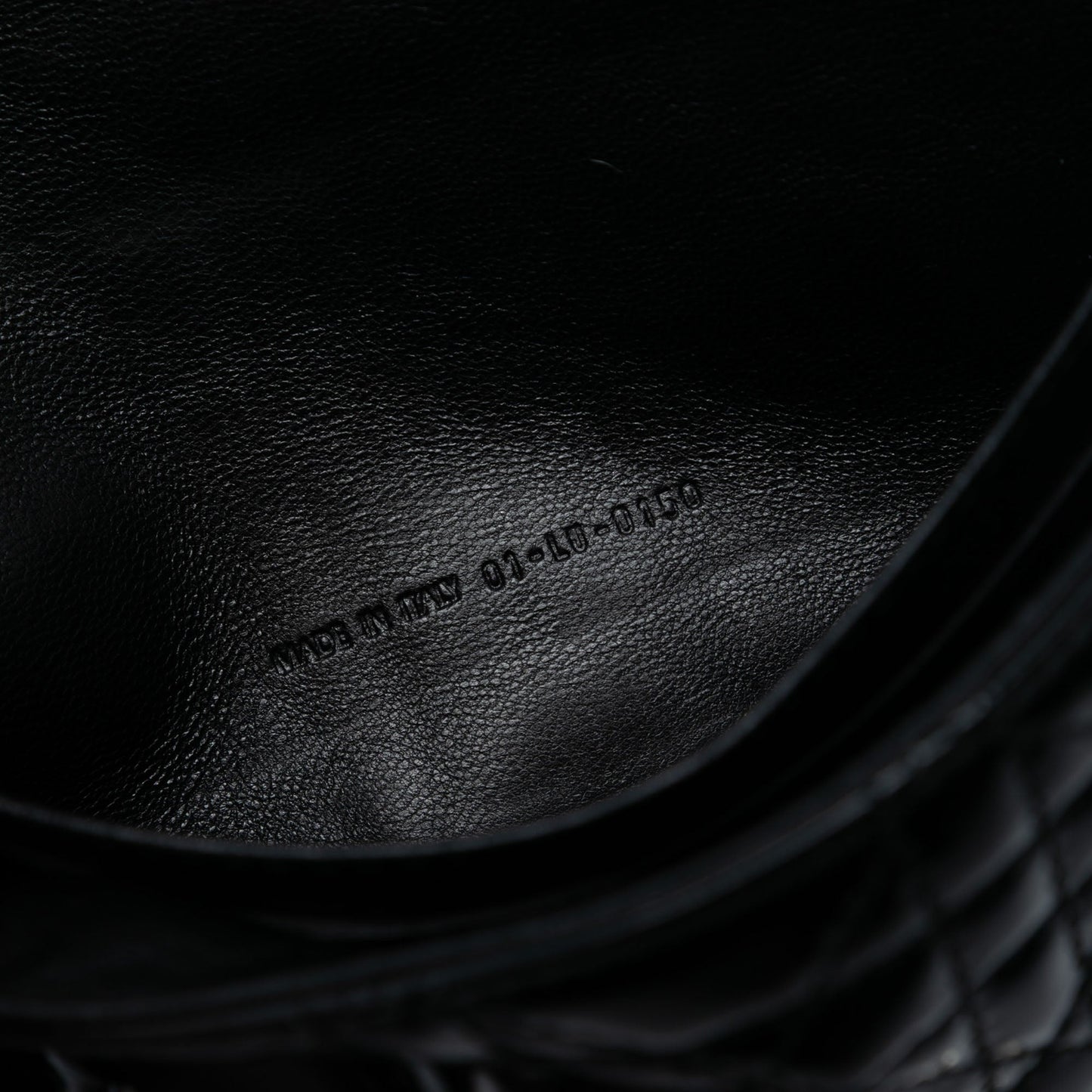 Black Dior Patent Cannage Miss Dior Promenade Crossbody