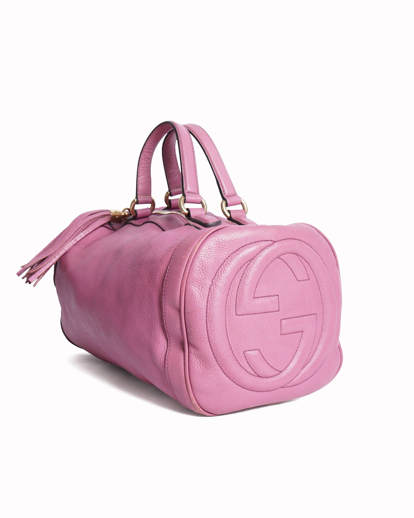 Gucci Leather Top Handle Shoulder Bag