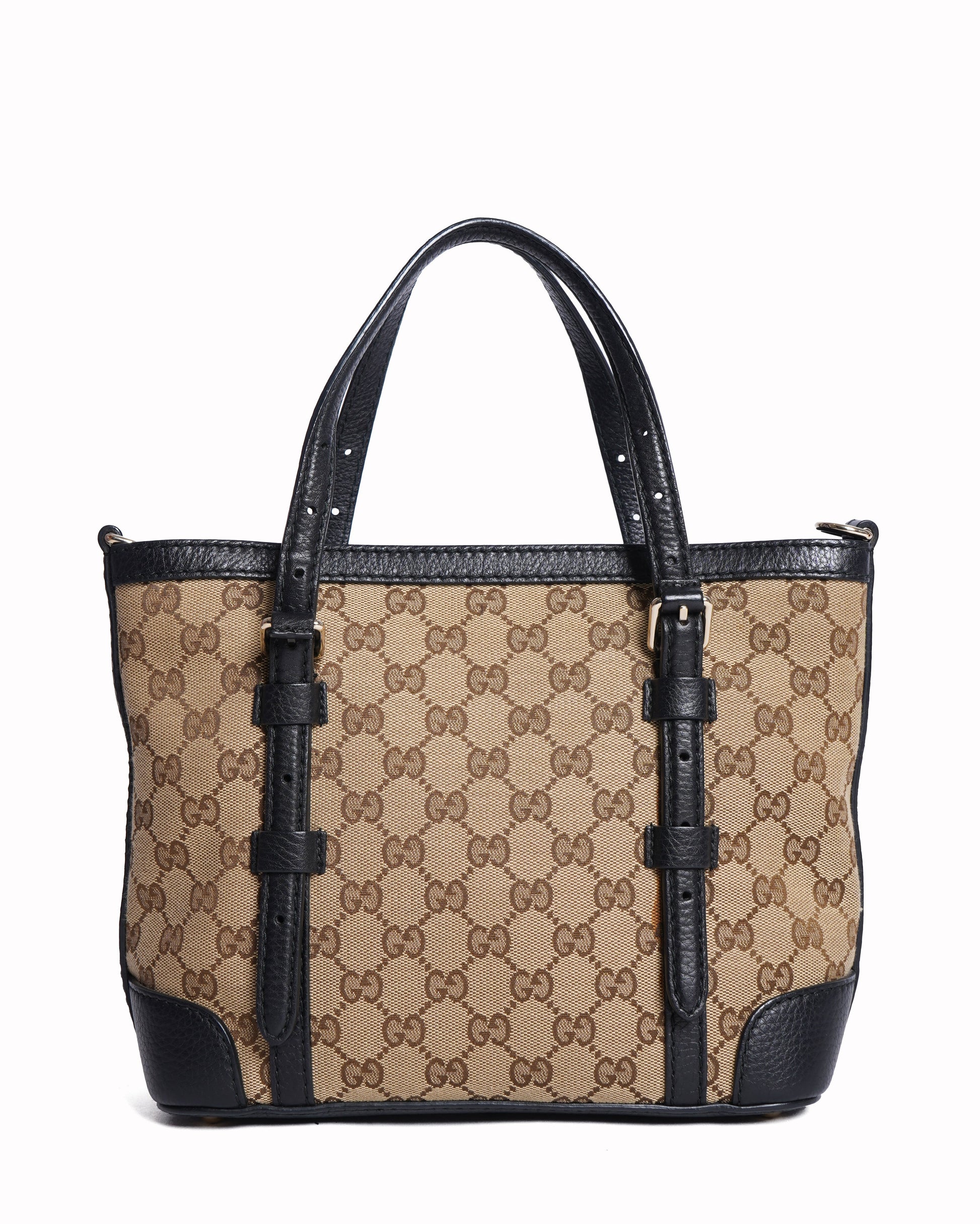 Gucci Monogram Leather Mini Tote
