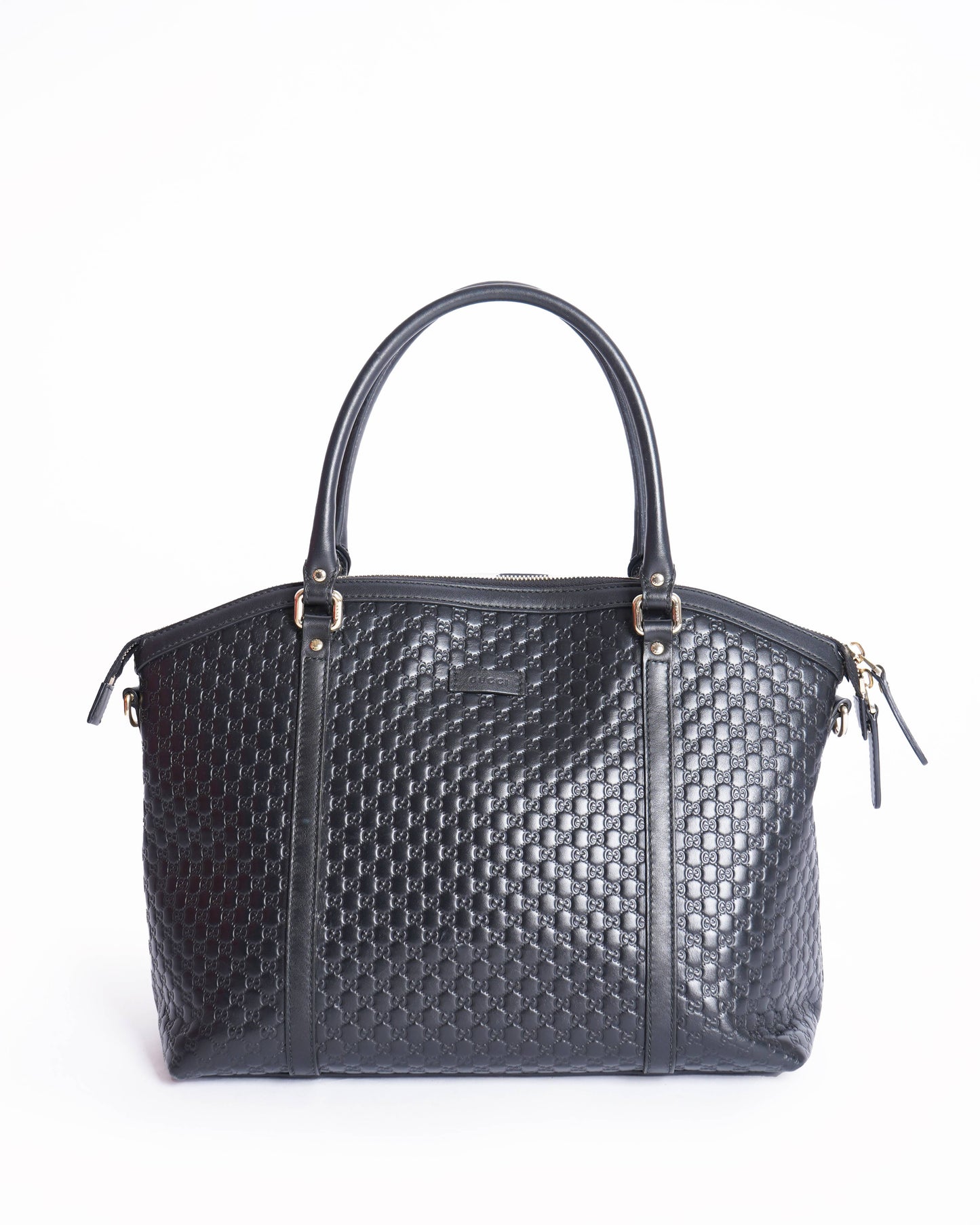 Gucci Leather Top Handle Shoulder Bag