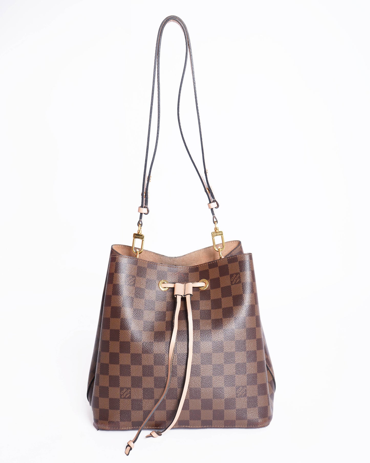 Louis vuitton damier ebene neoneo bb bucket bag